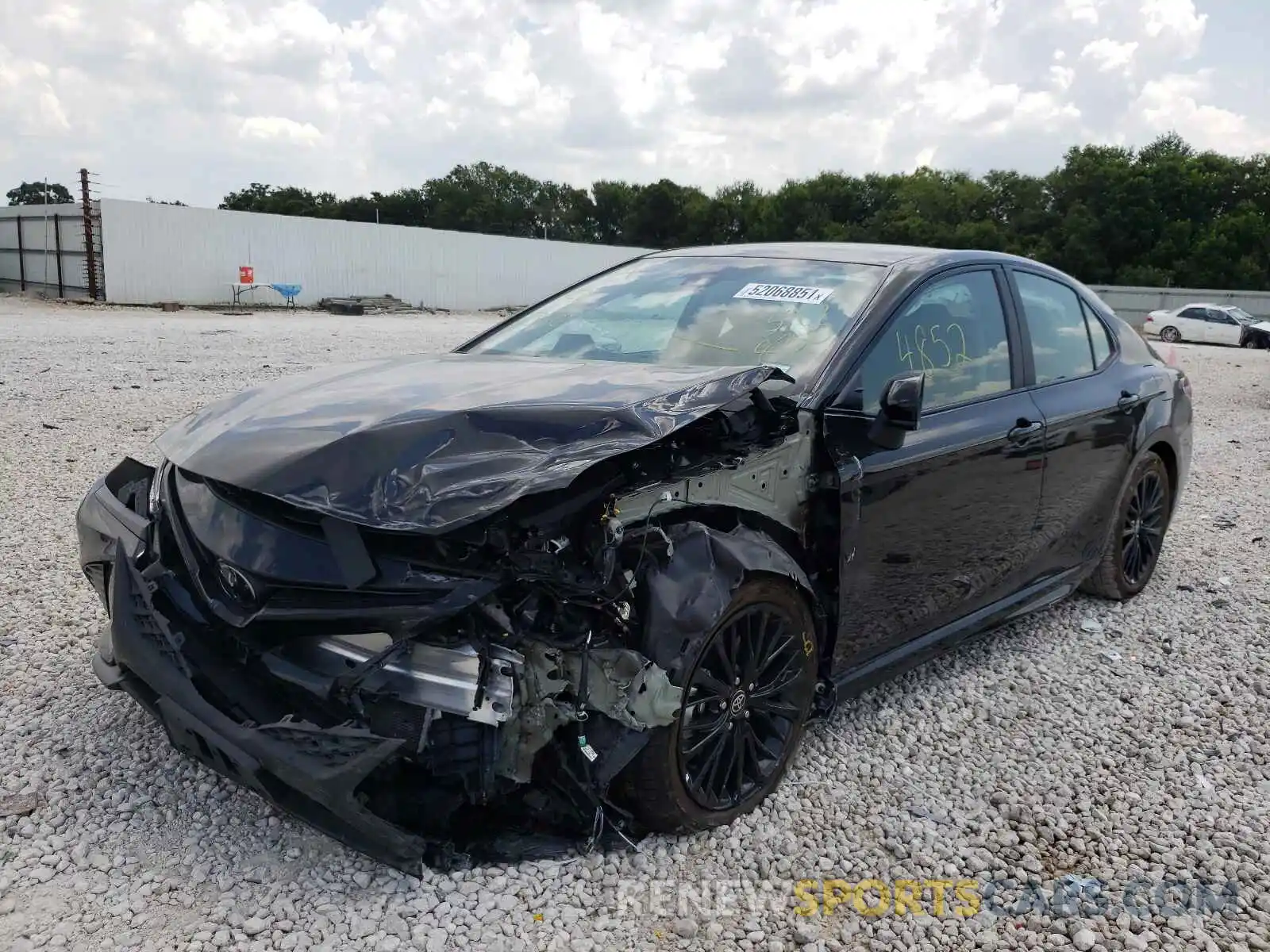 2 Photograph of a damaged car 4T1G11AK3LU397830 TOYOTA CAMRY 2020