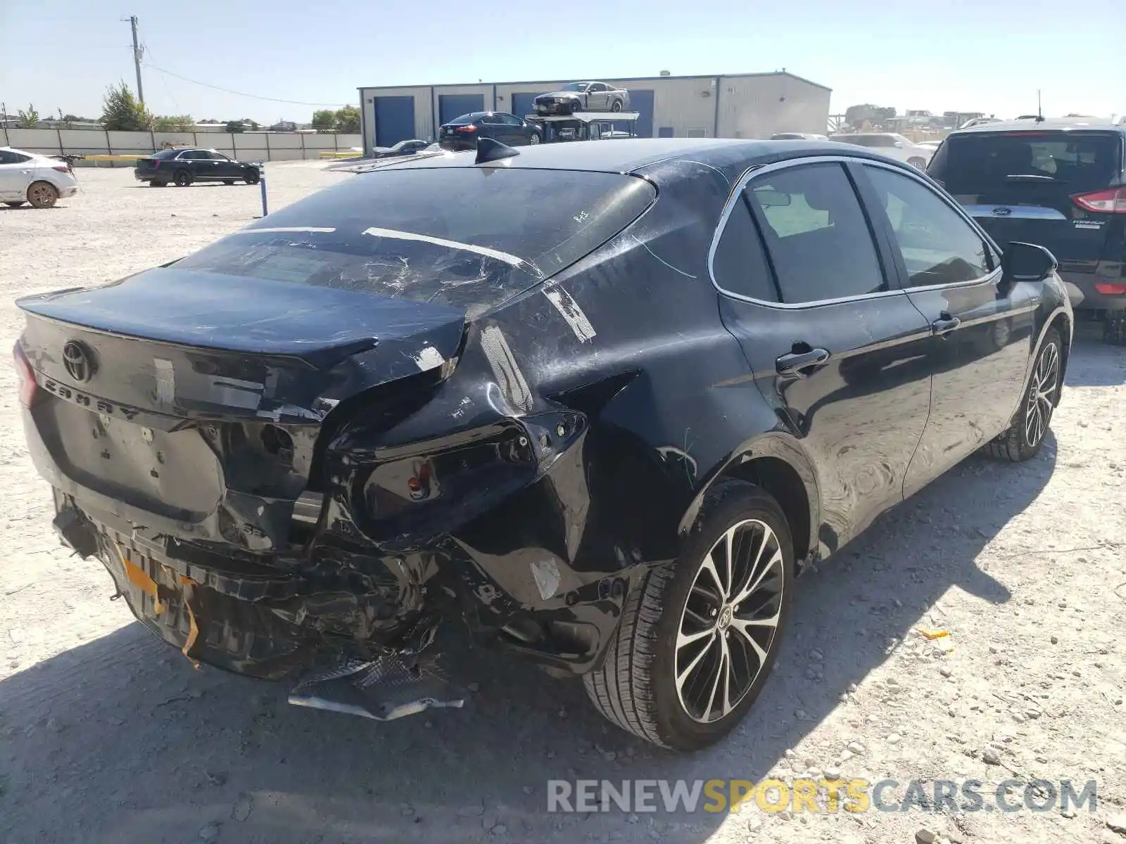 4 Photograph of a damaged car 4T1G11AK3LU398542 TOYOTA CAMRY 2020