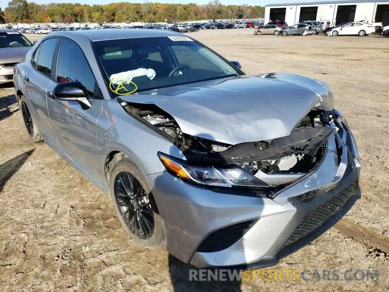 1 Photograph of a damaged car 4T1G11AK3LU399643 TOYOTA CAMRY 2020