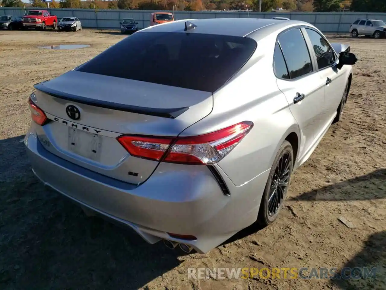 4 Photograph of a damaged car 4T1G11AK3LU399643 TOYOTA CAMRY 2020