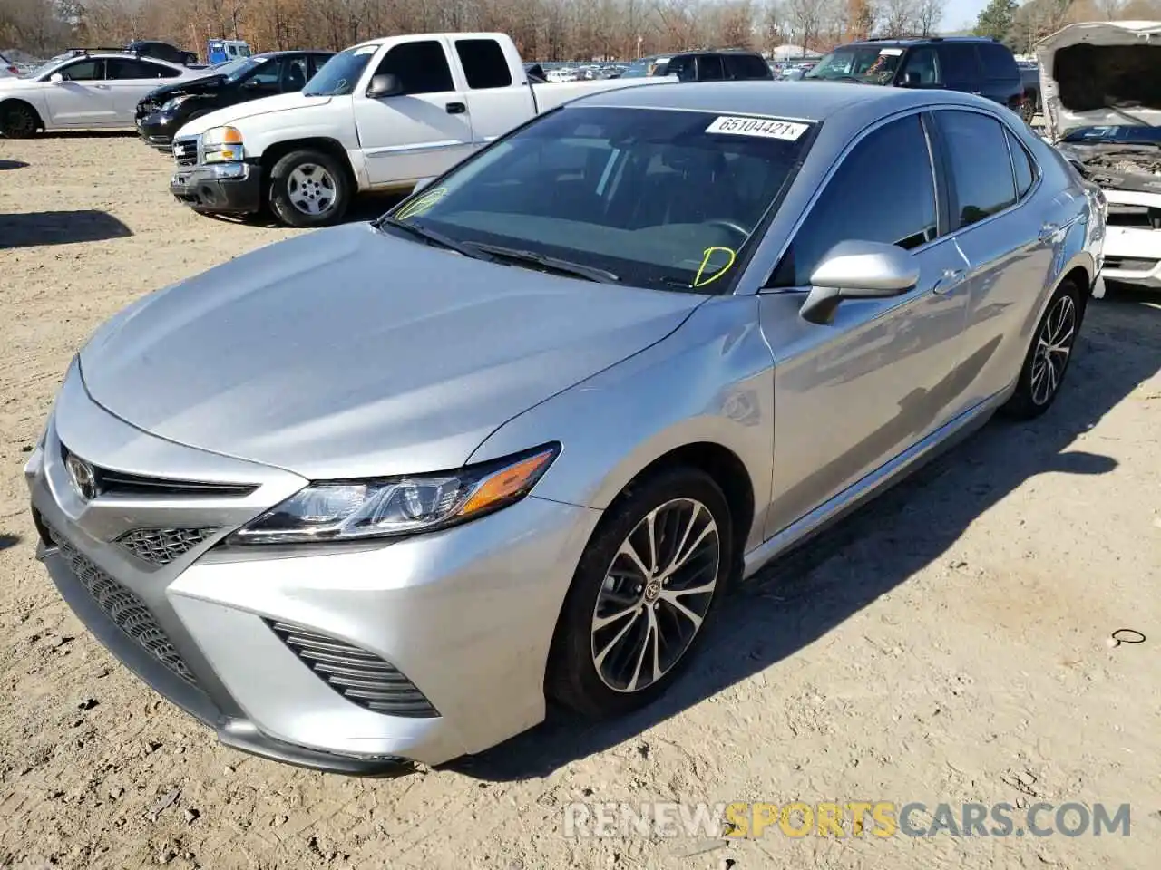 2 Photograph of a damaged car 4T1G11AK3LU504262 TOYOTA CAMRY 2020