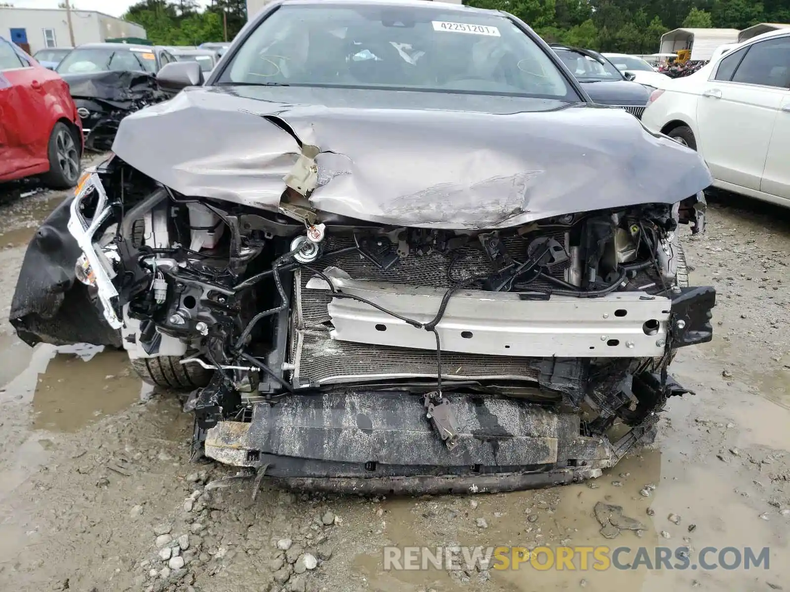 9 Photograph of a damaged car 4T1G11AK3LU506495 TOYOTA CAMRY 2020