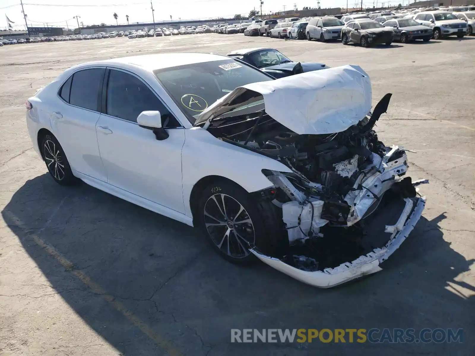 1 Photograph of a damaged car 4T1G11AK3LU511244 TOYOTA CAMRY 2020