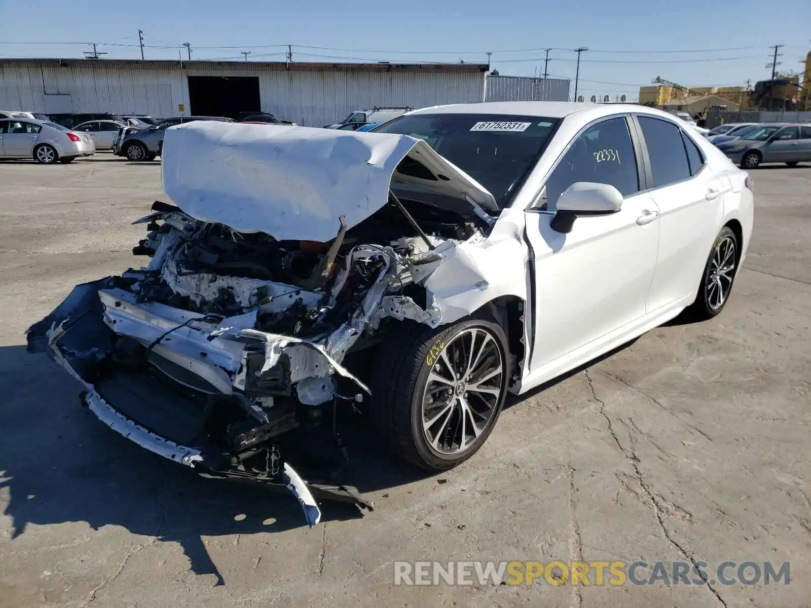 2 Photograph of a damaged car 4T1G11AK3LU511244 TOYOTA CAMRY 2020