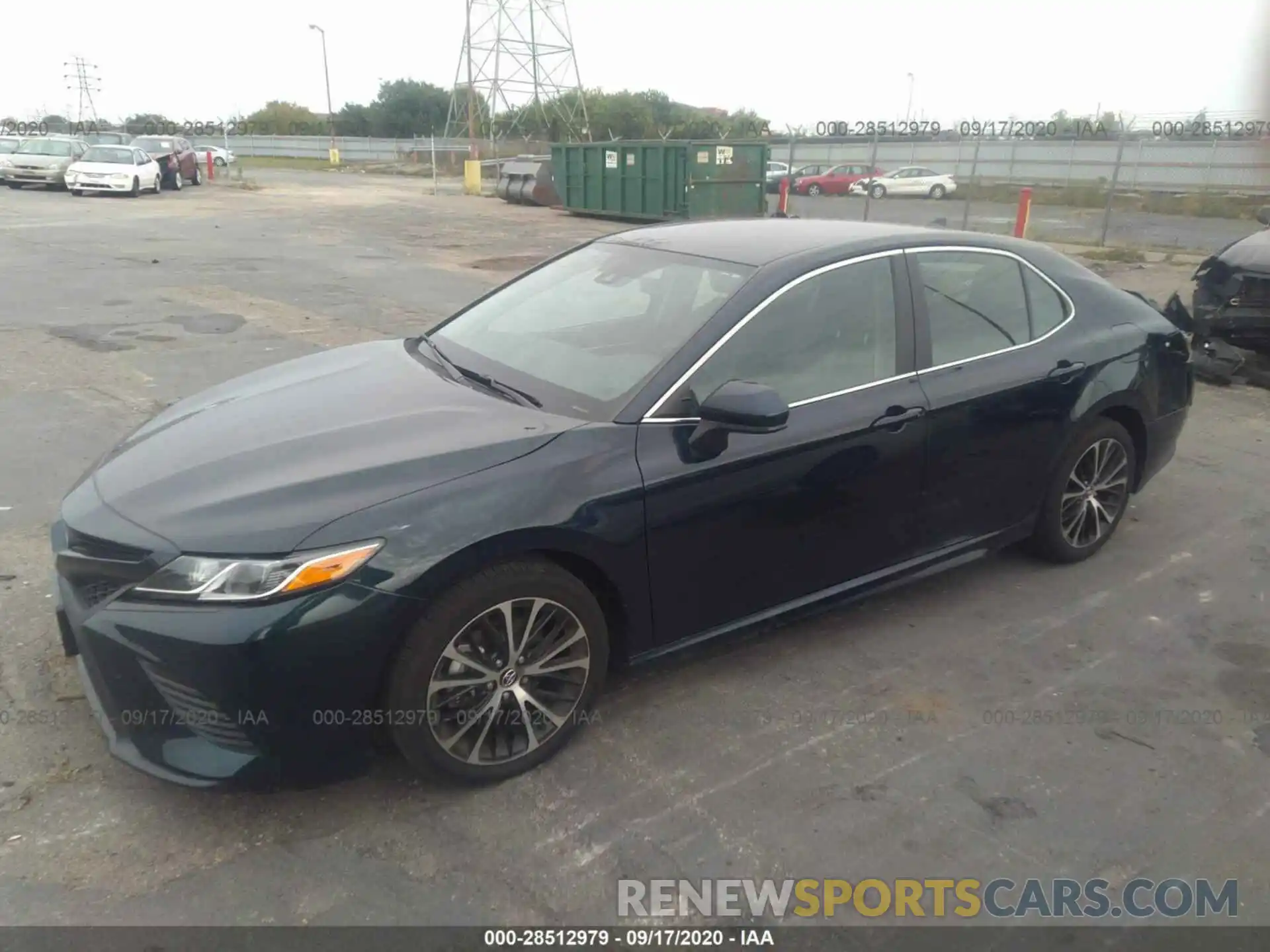 2 Photograph of a damaged car 4T1G11AK3LU857813 TOYOTA CAMRY 2020