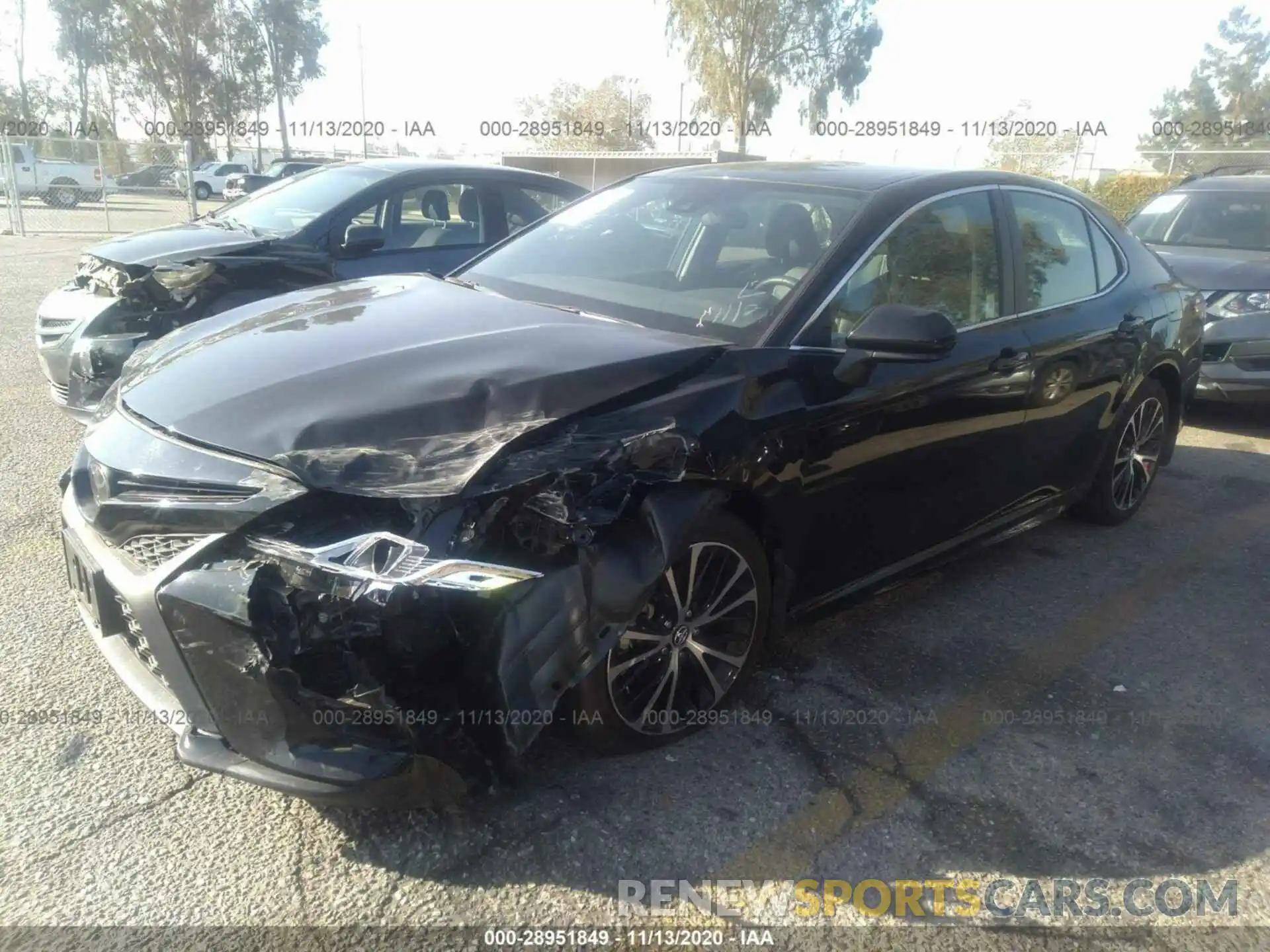 2 Photograph of a damaged car 4T1G11AK3LU857987 TOYOTA CAMRY 2020