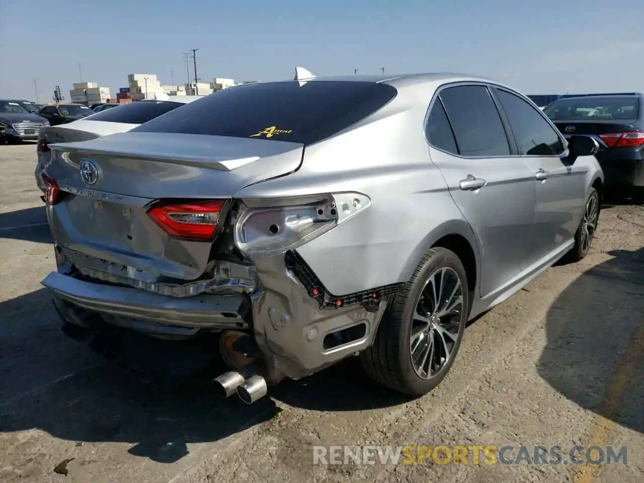 4 Photograph of a damaged car 4T1G11AK3LU858007 TOYOTA CAMRY 2020