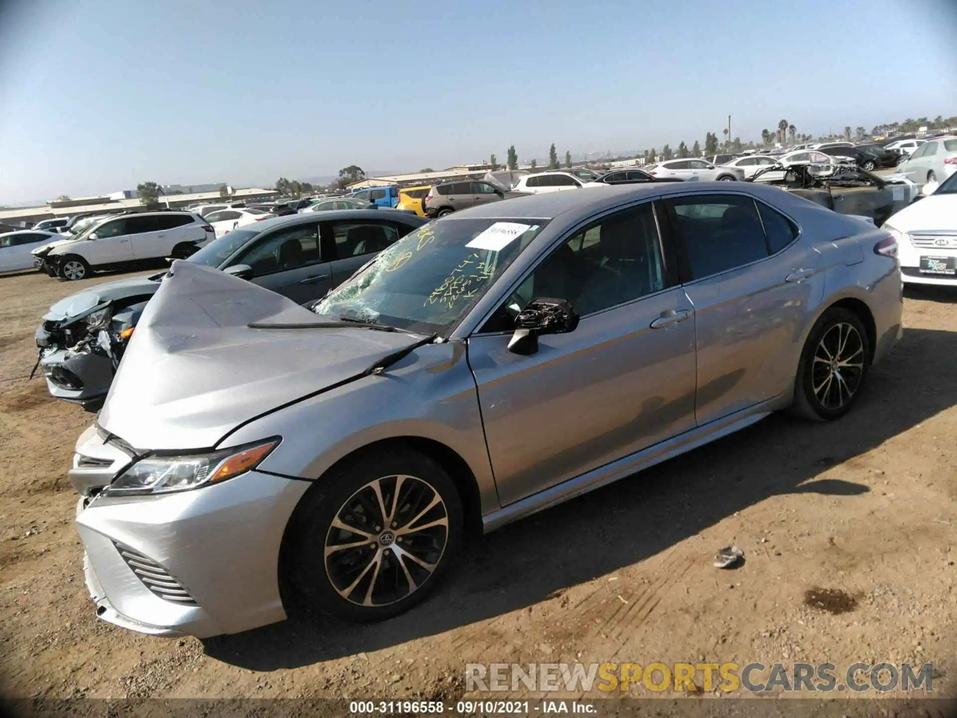 2 Photograph of a damaged car 4T1G11AK3LU858847 TOYOTA CAMRY 2020