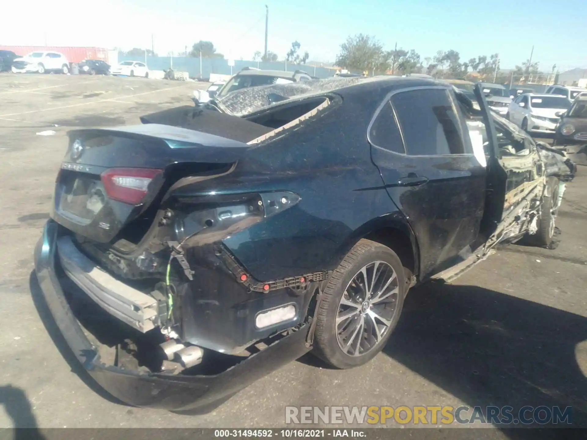 4 Photograph of a damaged car 4T1G11AK3LU862154 TOYOTA CAMRY 2020