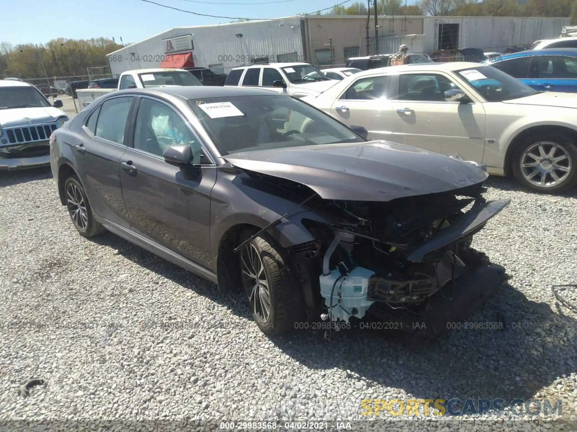 1 Photograph of a damaged car 4T1G11AK3LU863532 TOYOTA CAMRY 2020