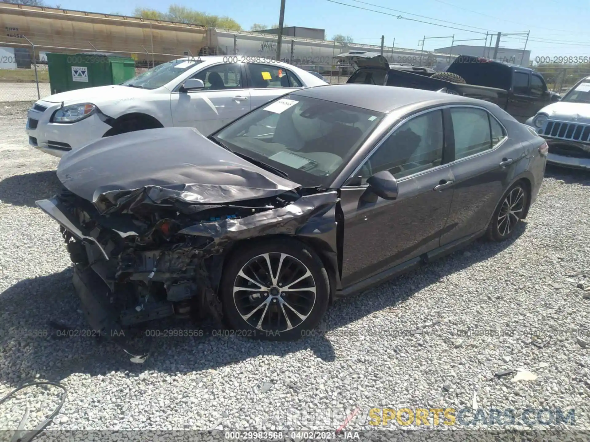 2 Photograph of a damaged car 4T1G11AK3LU863532 TOYOTA CAMRY 2020