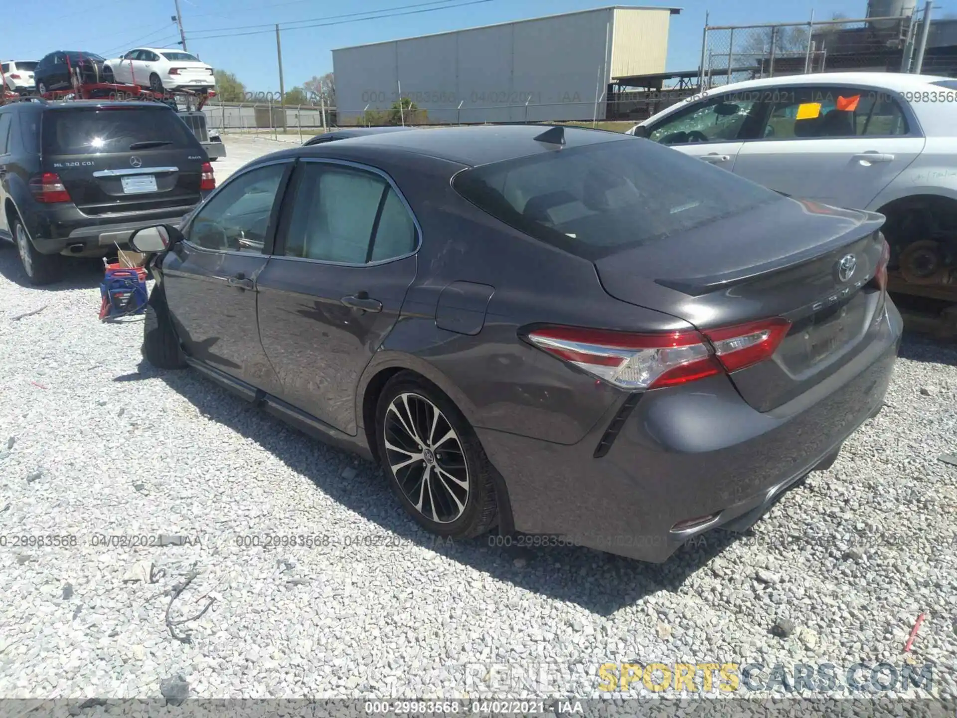 3 Photograph of a damaged car 4T1G11AK3LU863532 TOYOTA CAMRY 2020