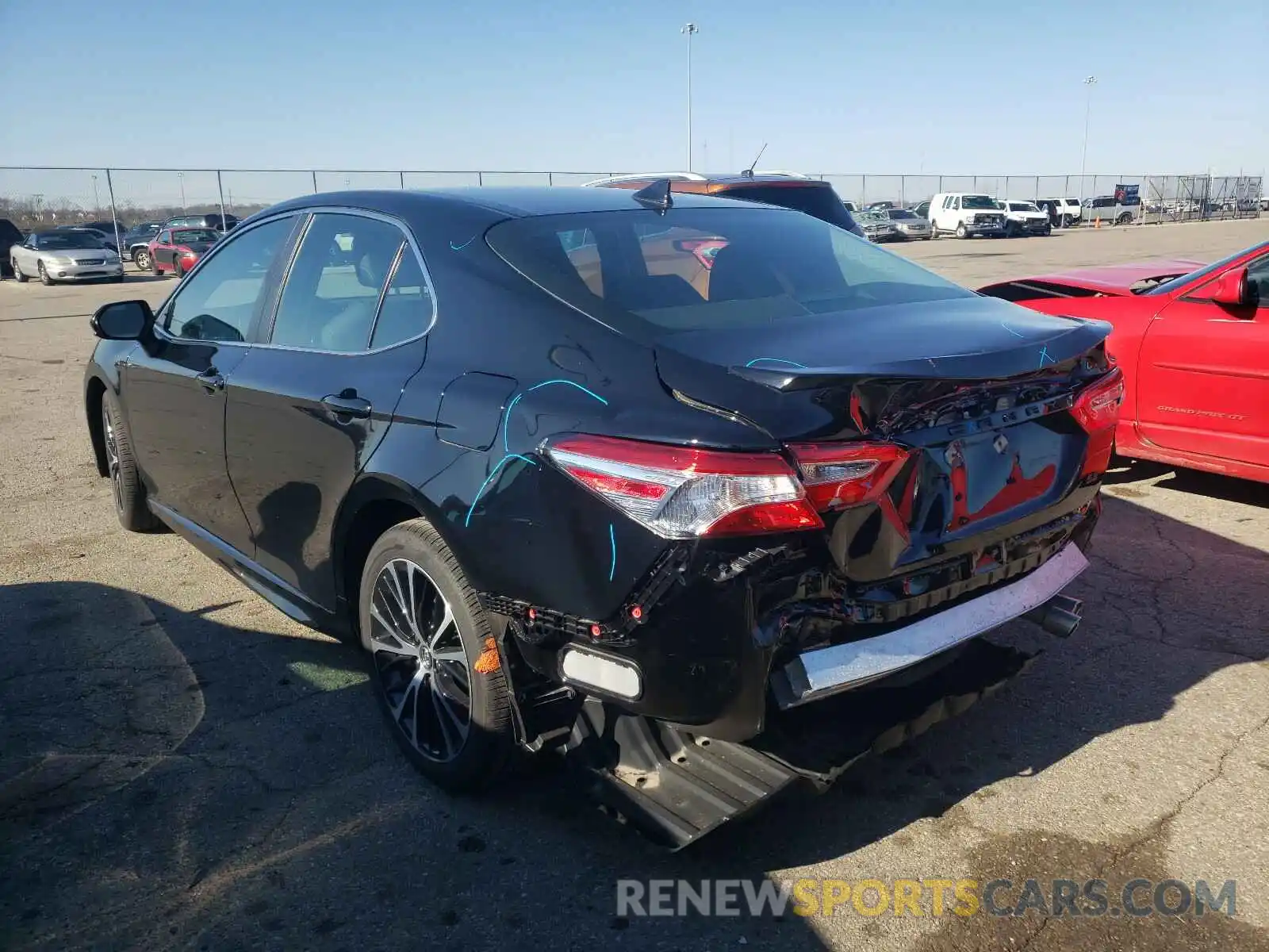 3 Photograph of a damaged car 4T1G11AK3LU866768 TOYOTA CAMRY 2020