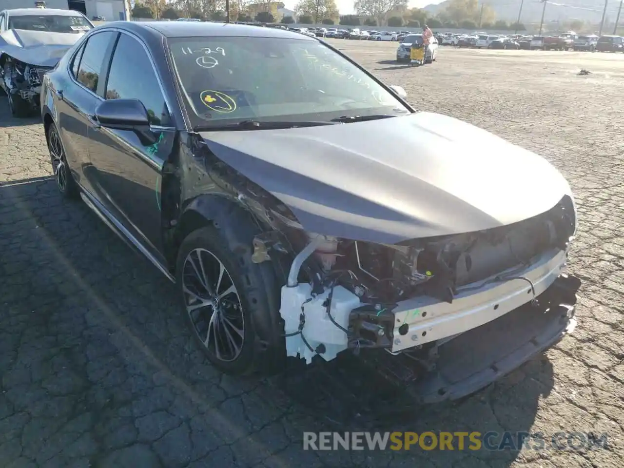 1 Photograph of a damaged car 4T1G11AK3LU868889 TOYOTA CAMRY 2020