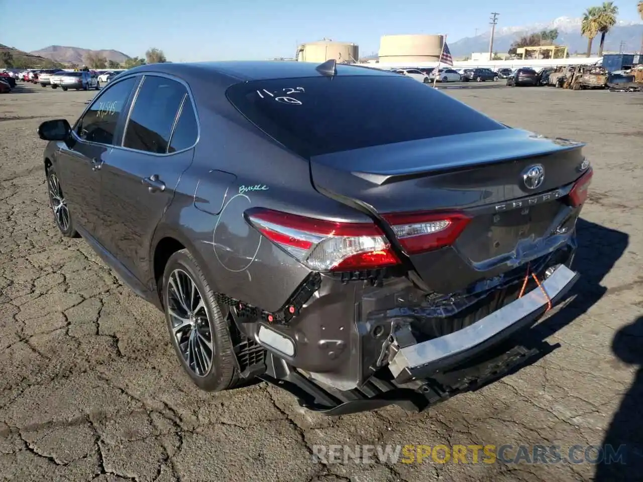 3 Photograph of a damaged car 4T1G11AK3LU868889 TOYOTA CAMRY 2020