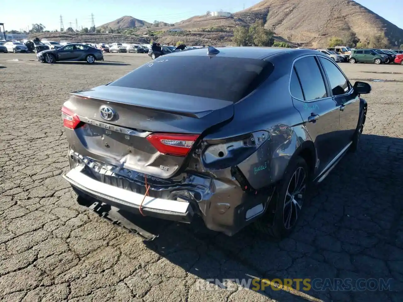 4 Photograph of a damaged car 4T1G11AK3LU868889 TOYOTA CAMRY 2020