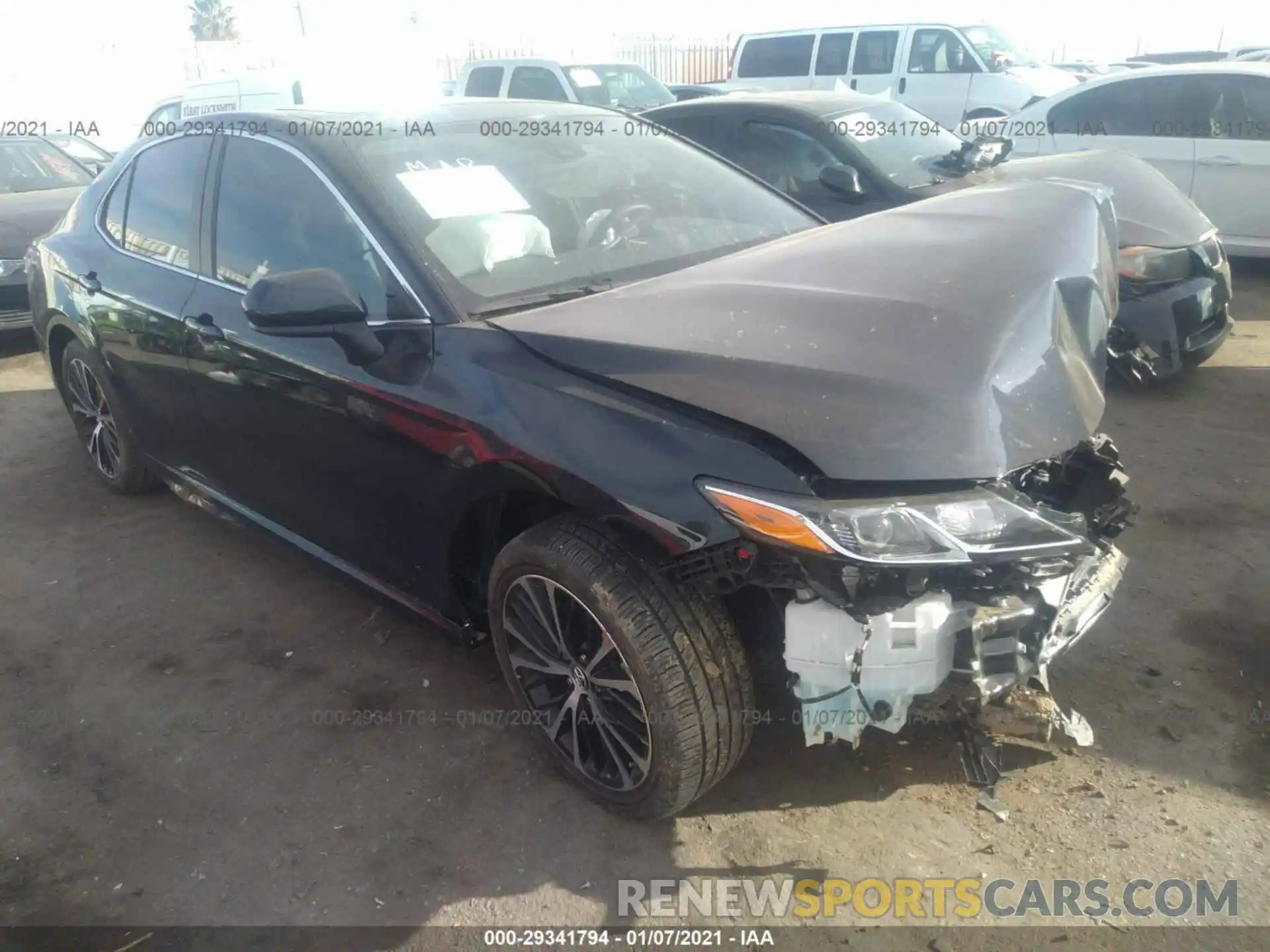 1 Photograph of a damaged car 4T1G11AK3LU871176 TOYOTA CAMRY 2020