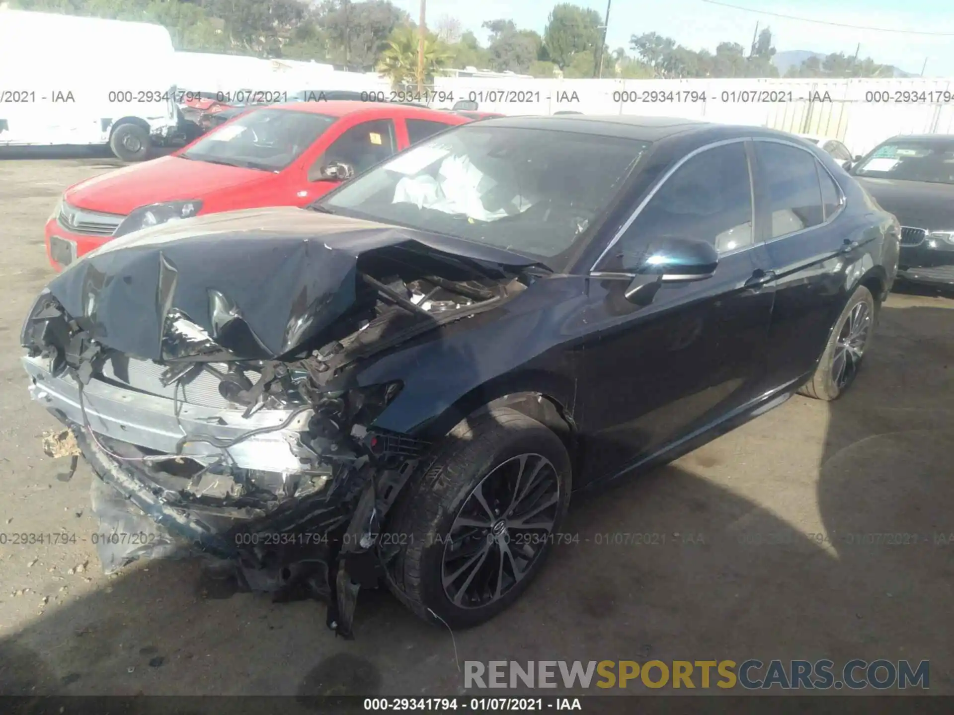 2 Photograph of a damaged car 4T1G11AK3LU871176 TOYOTA CAMRY 2020