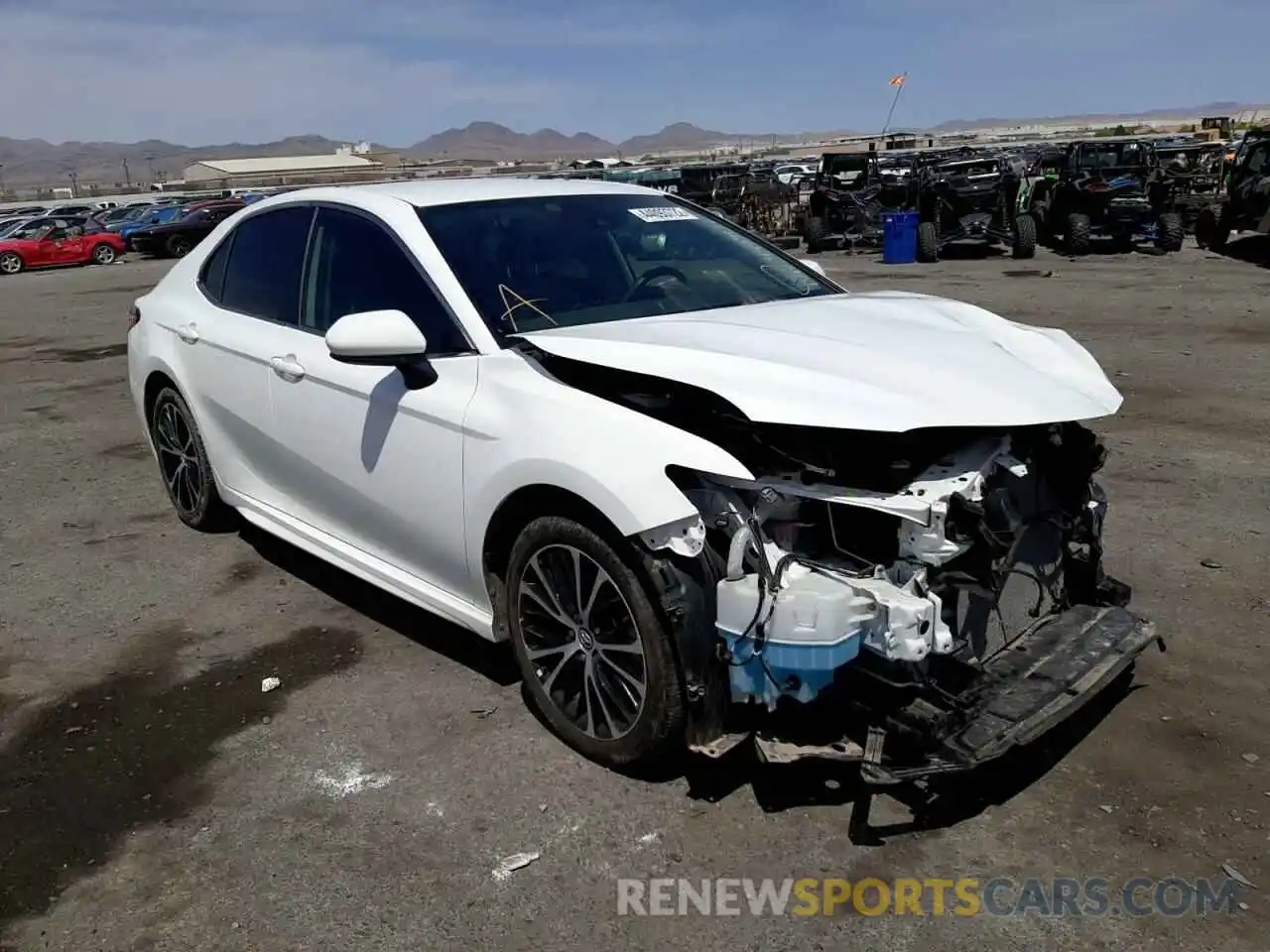 1 Photograph of a damaged car 4T1G11AK3LU875728 TOYOTA CAMRY 2020