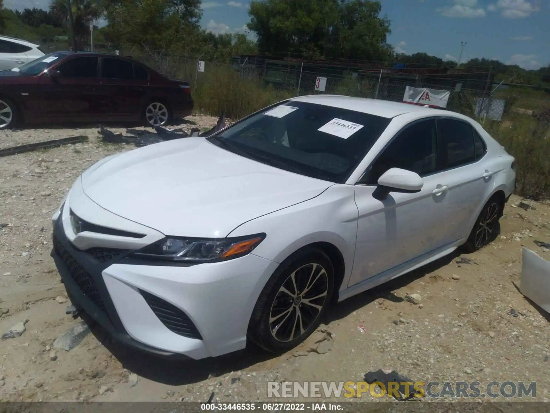 2 Photograph of a damaged car 4T1G11AK3LU879519 TOYOTA CAMRY 2020