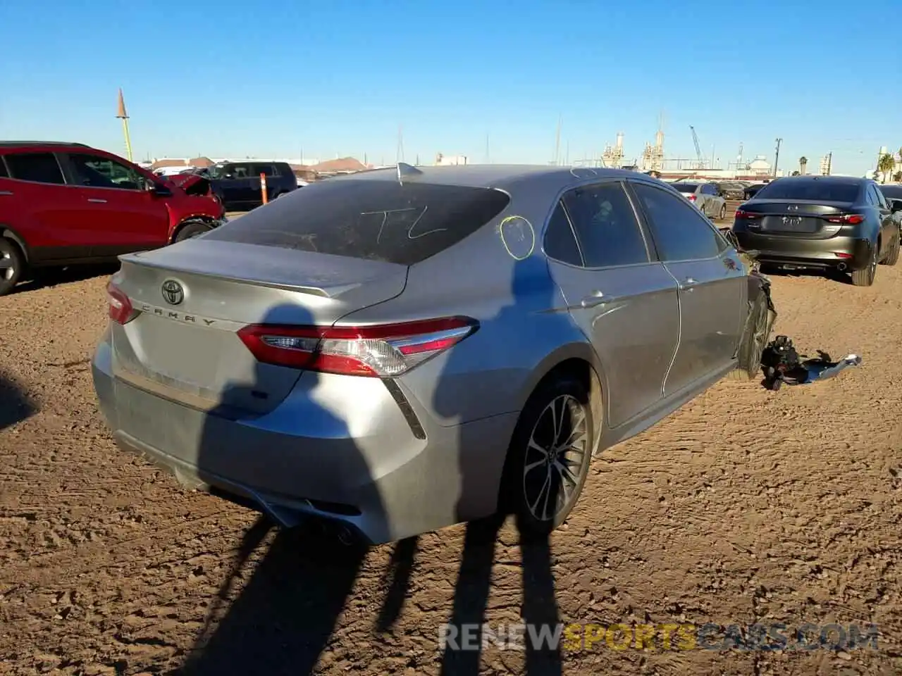 4 Photograph of a damaged car 4T1G11AK3LU883098 TOYOTA CAMRY 2020