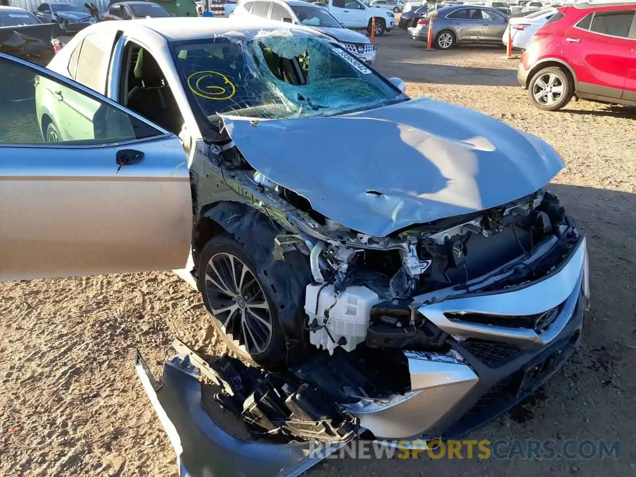 9 Photograph of a damaged car 4T1G11AK3LU883098 TOYOTA CAMRY 2020