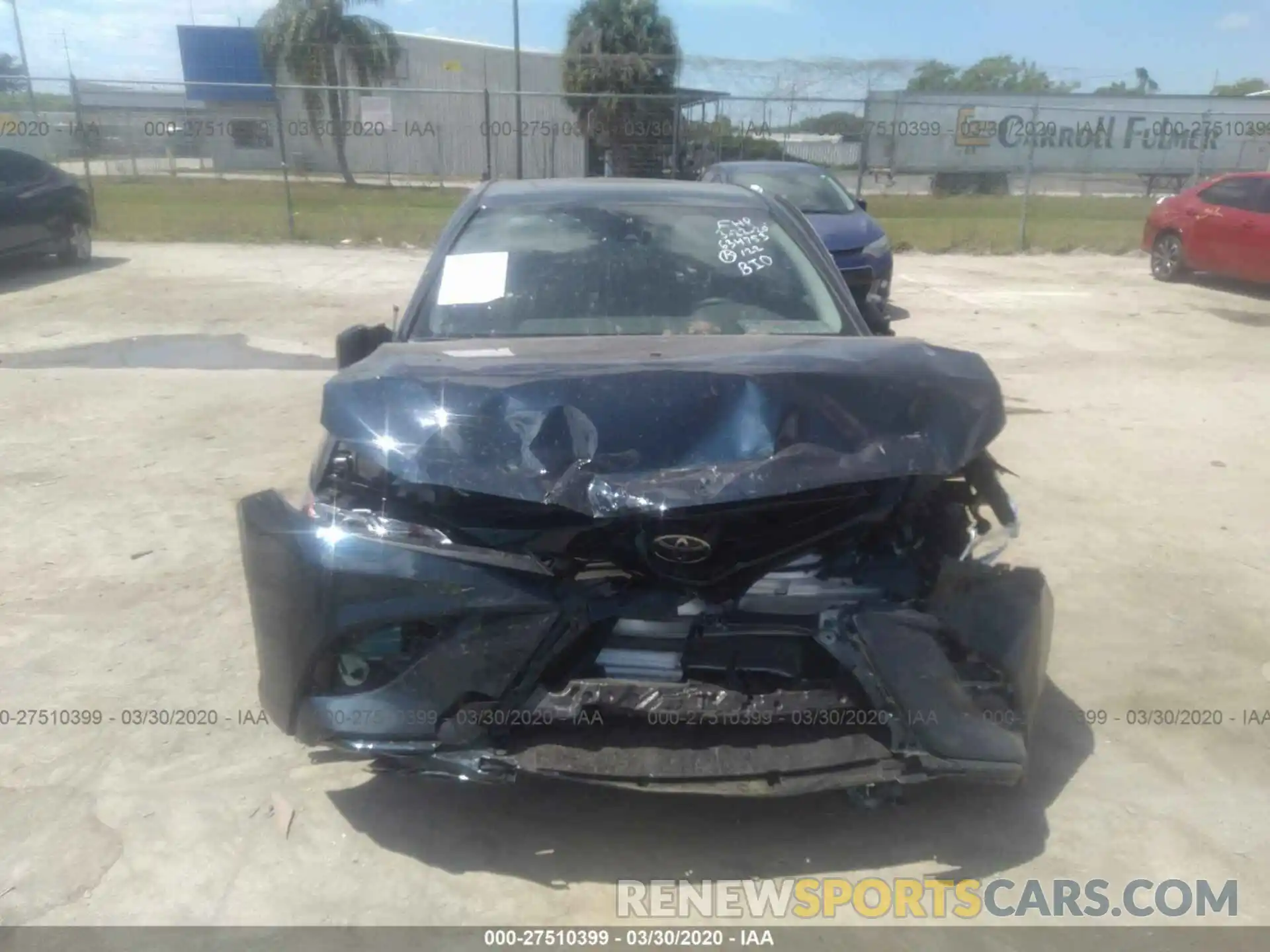 6 Photograph of a damaged car 4T1G11AK3LU883523 TOYOTA CAMRY 2020