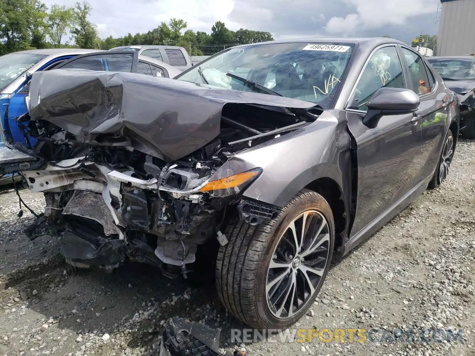 2 Photograph of a damaged car 4T1G11AK3LU888222 TOYOTA CAMRY 2020