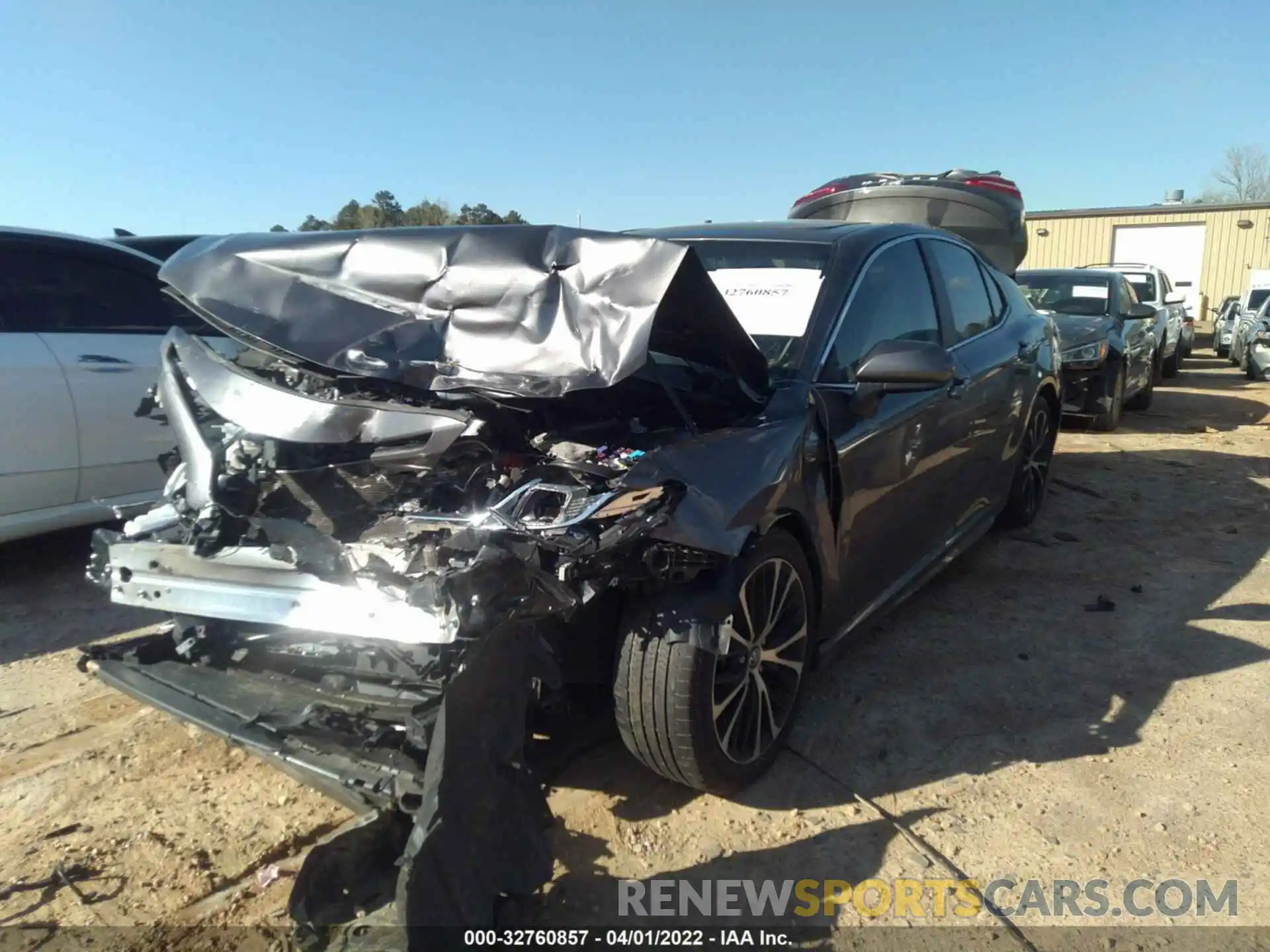 2 Photograph of a damaged car 4T1G11AK3LU889385 TOYOTA CAMRY 2020