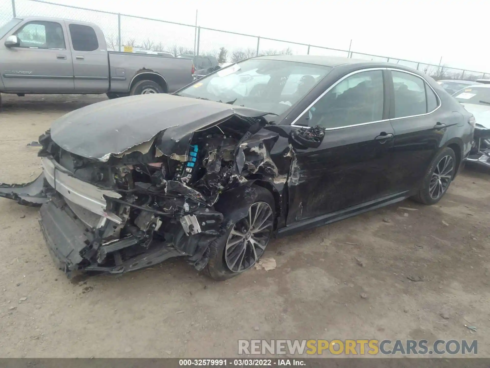 2 Photograph of a damaged car 4T1G11AK3LU889452 TOYOTA CAMRY 2020