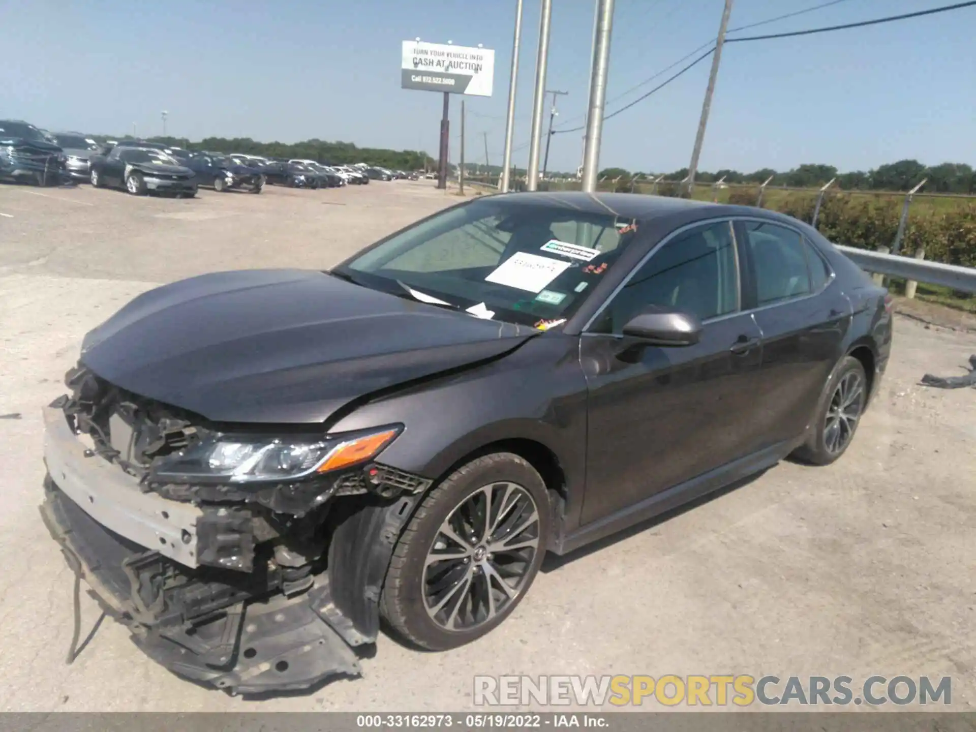 2 Photograph of a damaged car 4T1G11AK3LU889922 TOYOTA CAMRY 2020