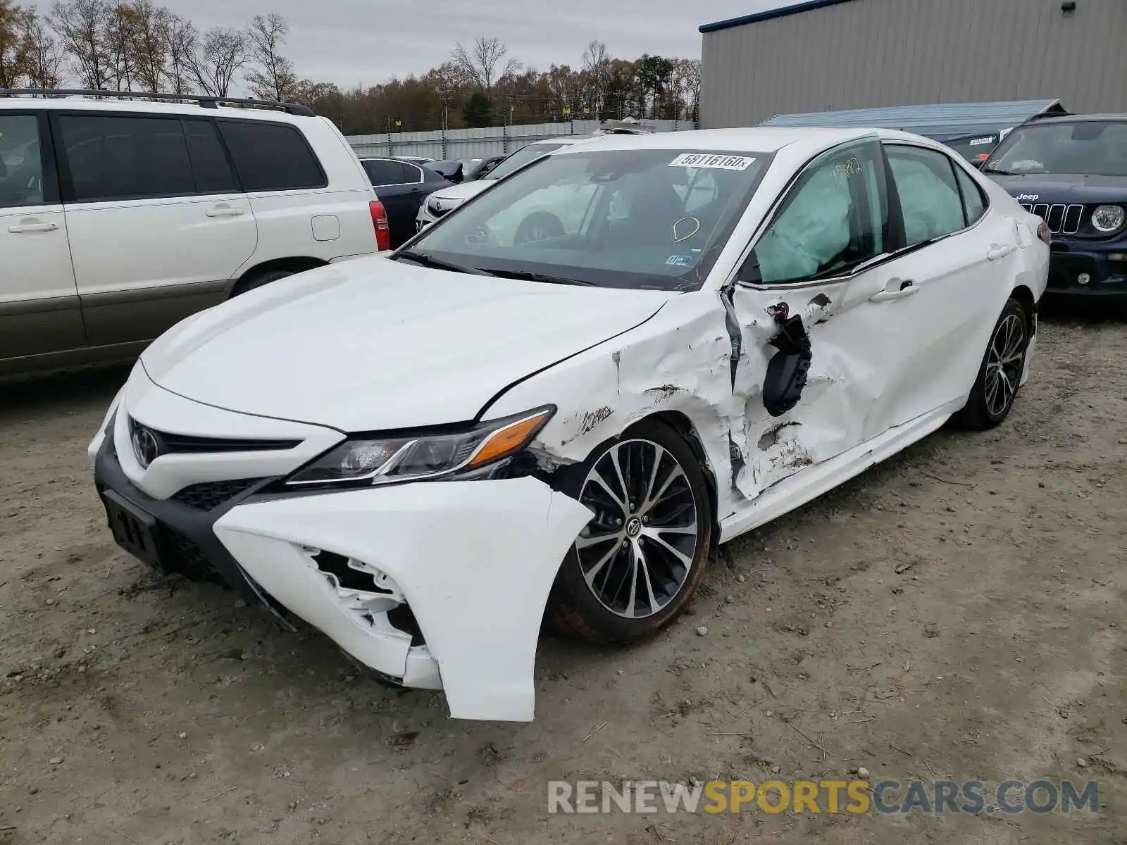 2 Photograph of a damaged car 4T1G11AK3LU890570 TOYOTA CAMRY 2020