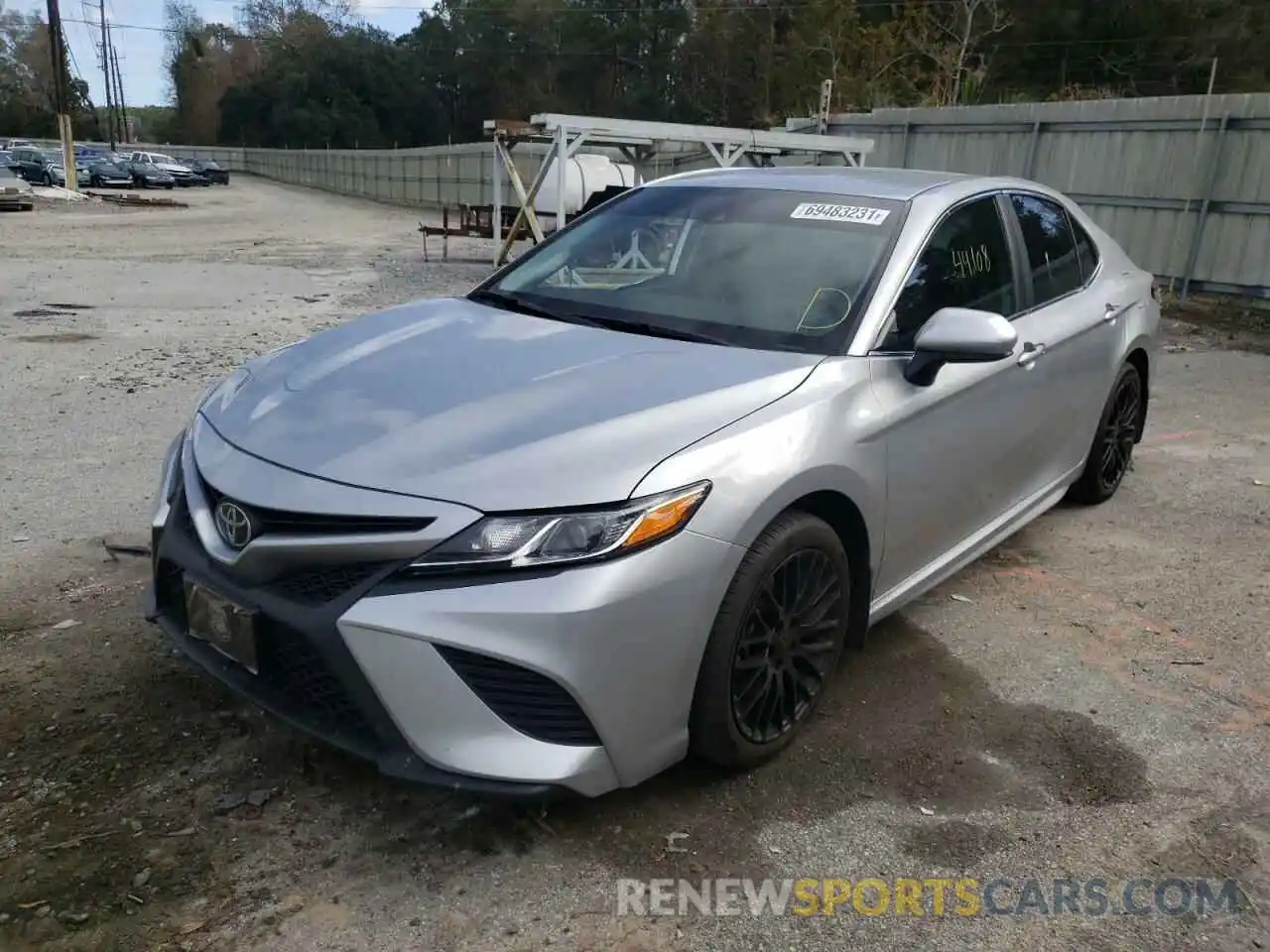 2 Photograph of a damaged car 4T1G11AK3LU891914 TOYOTA CAMRY 2020