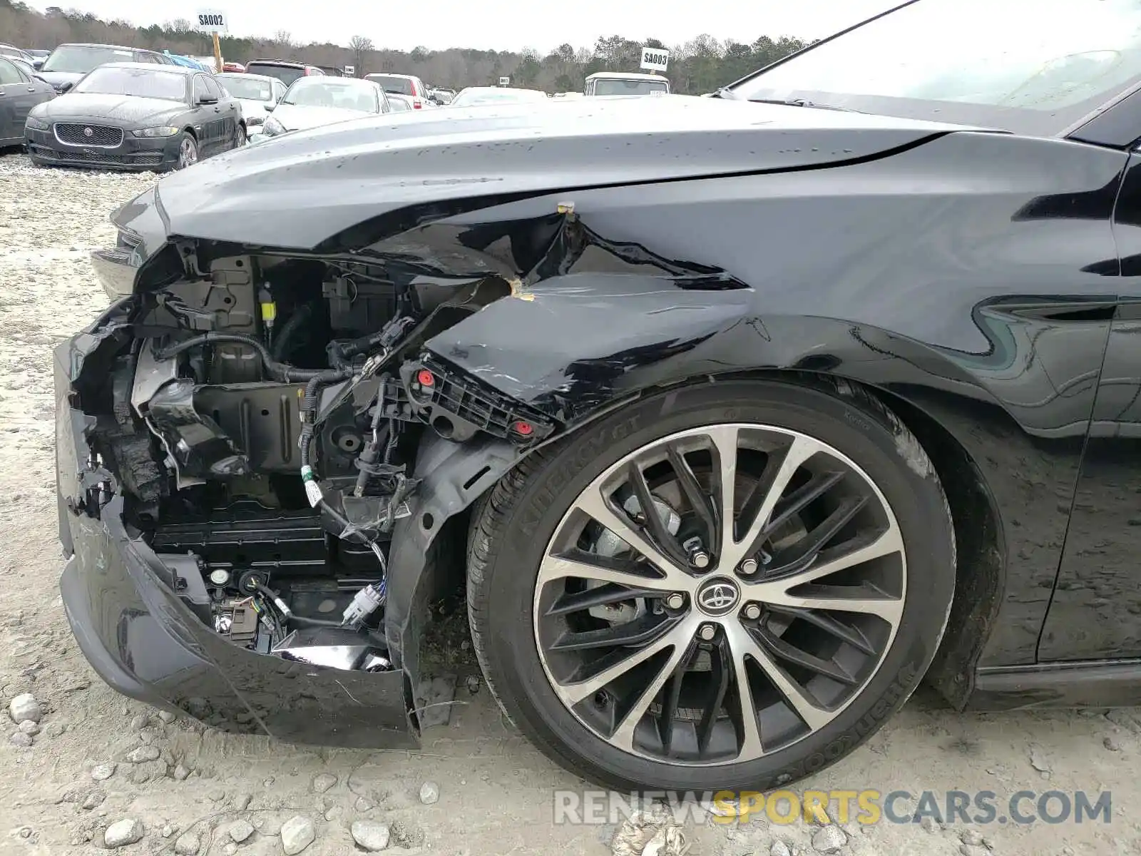 9 Photograph of a damaged car 4T1G11AK3LU892870 TOYOTA CAMRY 2020