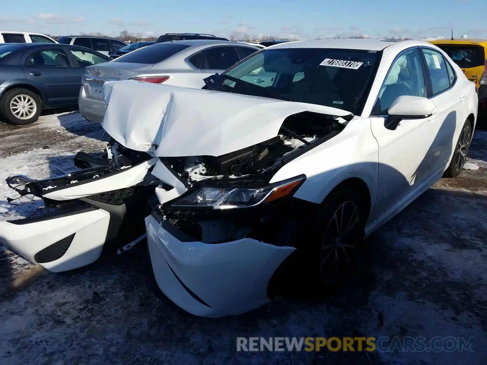 2 Photograph of a damaged car 4T1G11AK3LU894313 TOYOTA CAMRY 2020