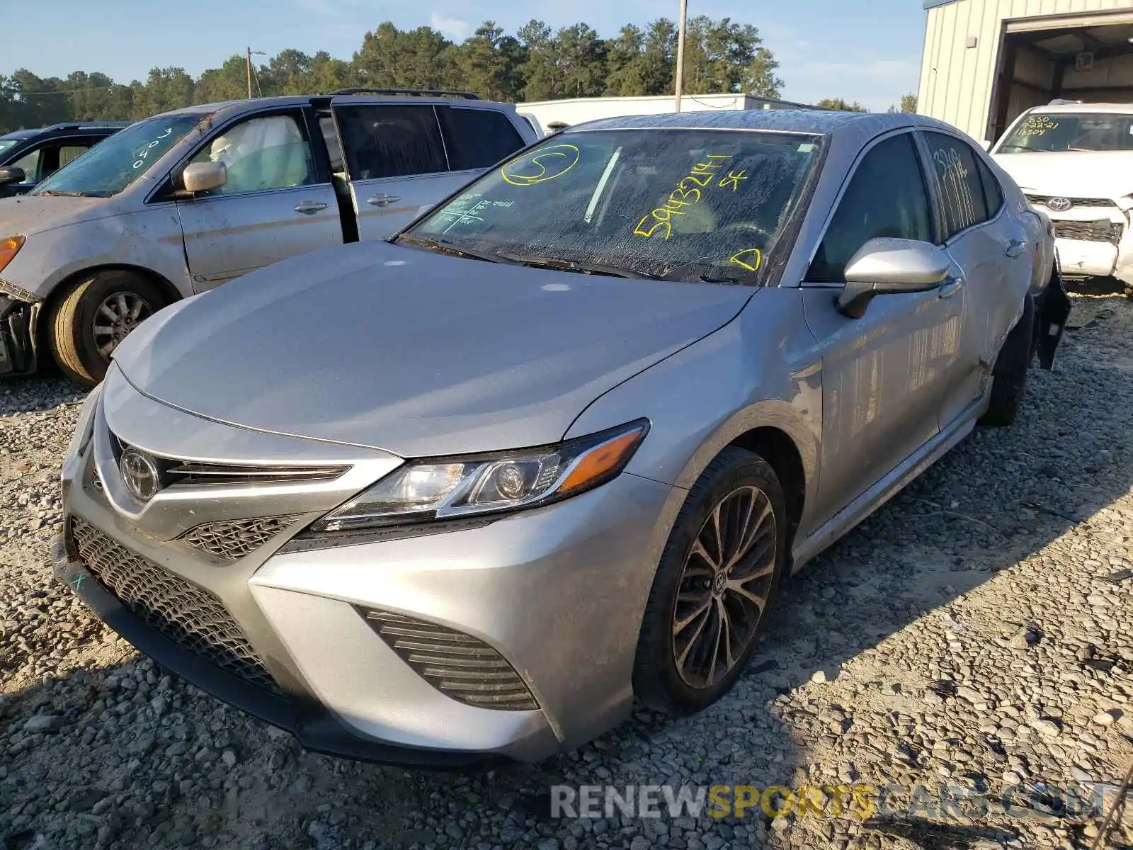 2 Photograph of a damaged car 4T1G11AK3LU895364 TOYOTA CAMRY 2020