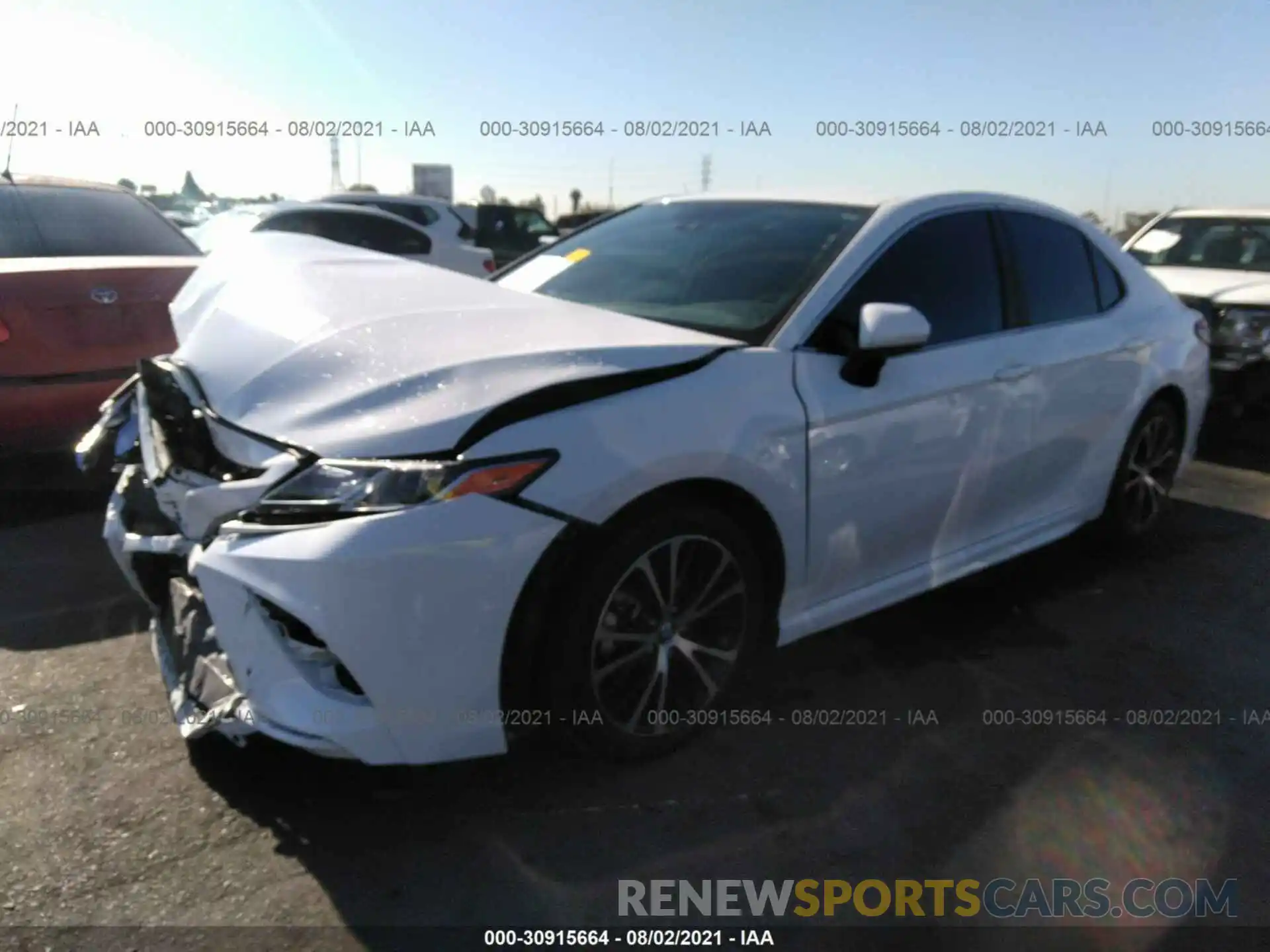 2 Photograph of a damaged car 4T1G11AK3LU895669 TOYOTA CAMRY 2020