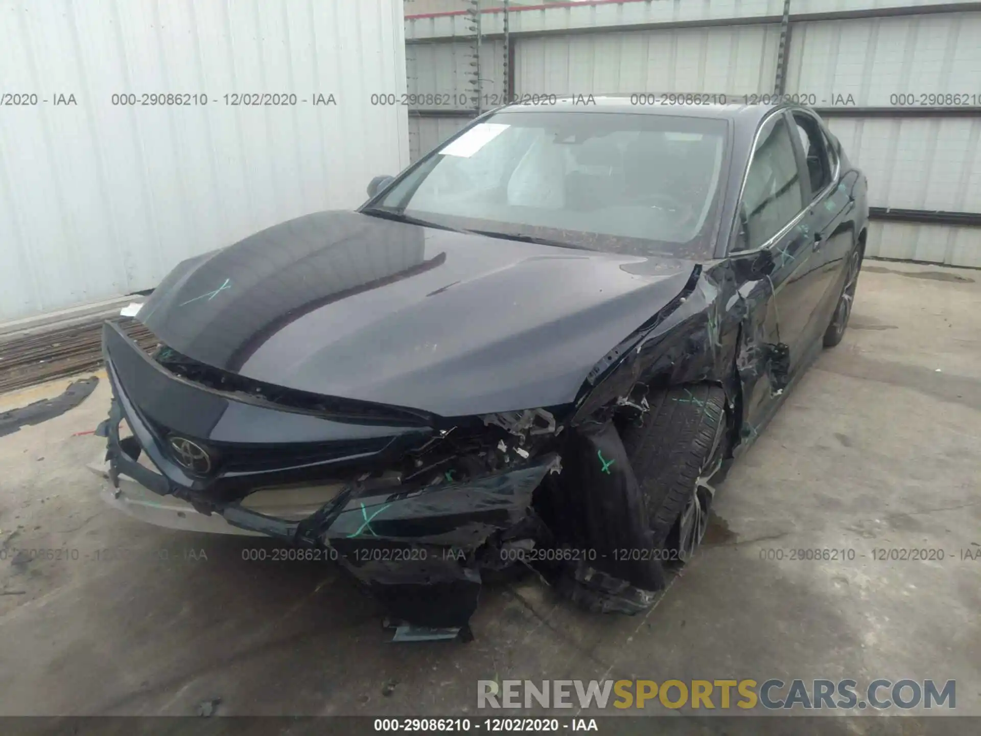 2 Photograph of a damaged car 4T1G11AK3LU896644 TOYOTA CAMRY 2020