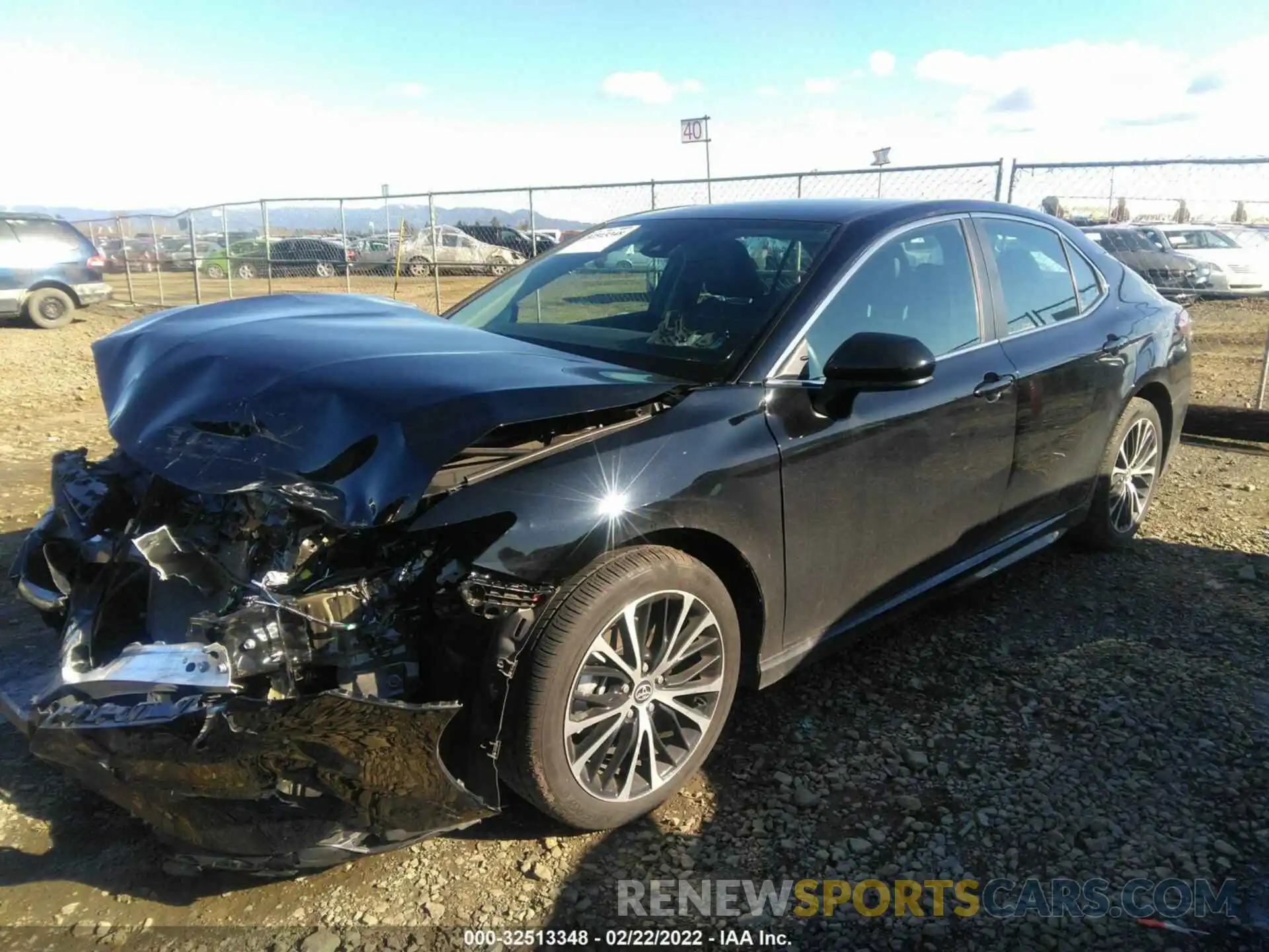 2 Photograph of a damaged car 4T1G11AK3LU898202 TOYOTA CAMRY 2020