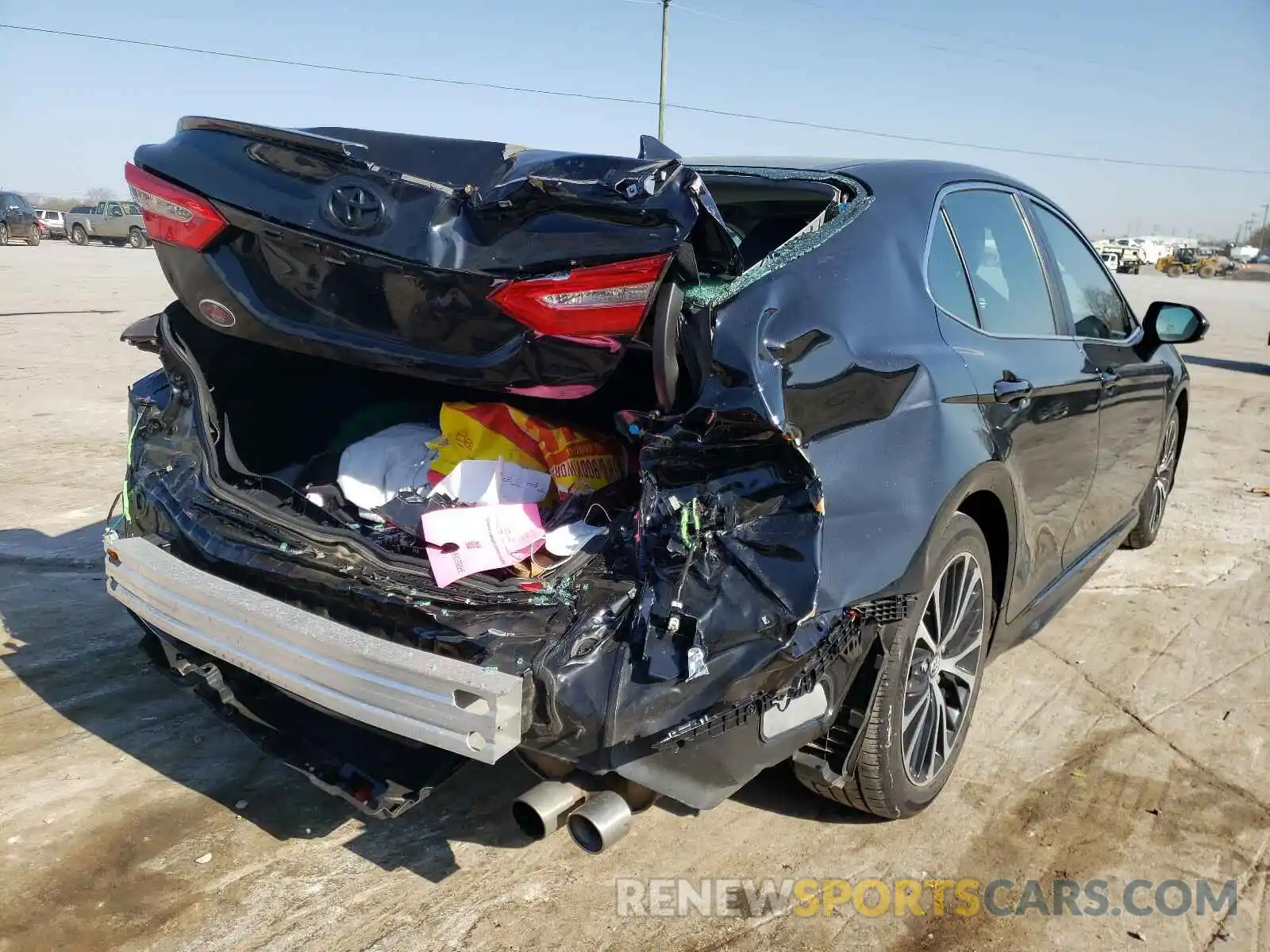 4 Photograph of a damaged car 4T1G11AK3LU902247 TOYOTA CAMRY 2020