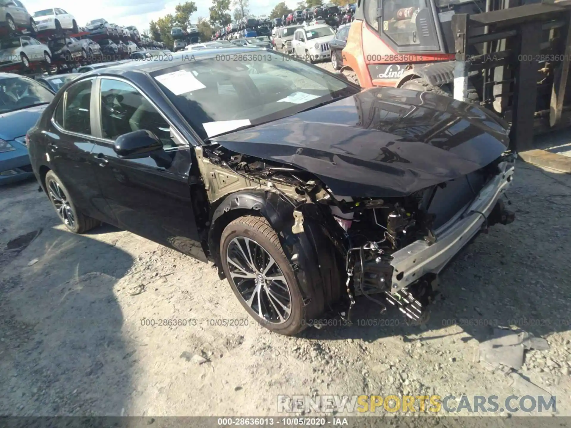 1 Photograph of a damaged car 4T1G11AK3LU902829 TOYOTA CAMRY 2020