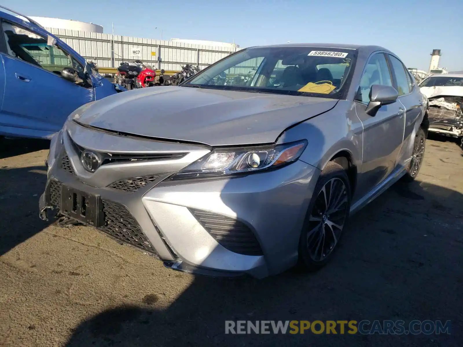 2 Photograph of a damaged car 4T1G11AK3LU903110 TOYOTA CAMRY 2020