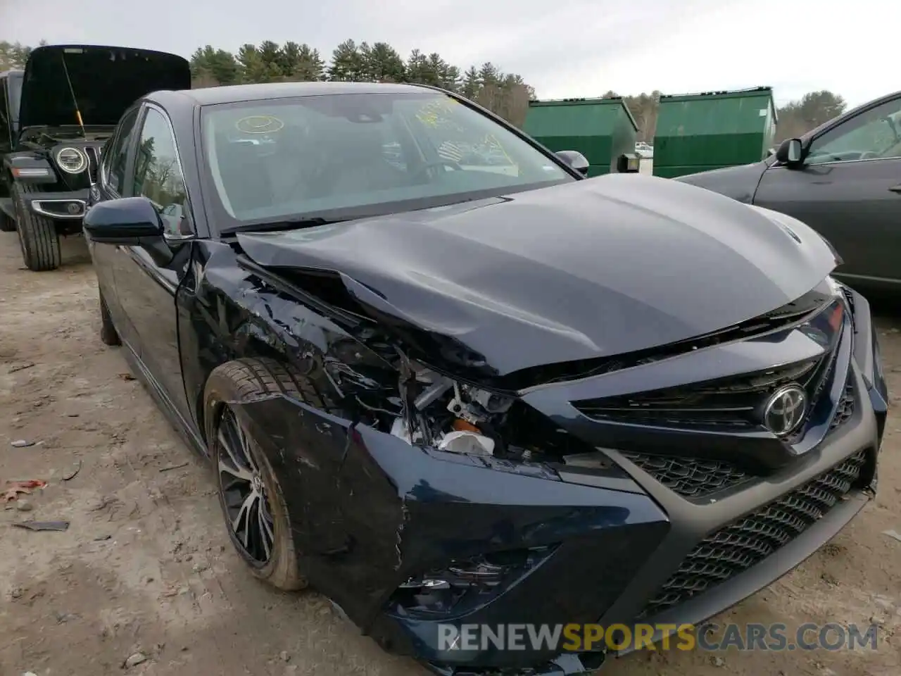 1 Photograph of a damaged car 4T1G11AK3LU911479 TOYOTA CAMRY 2020