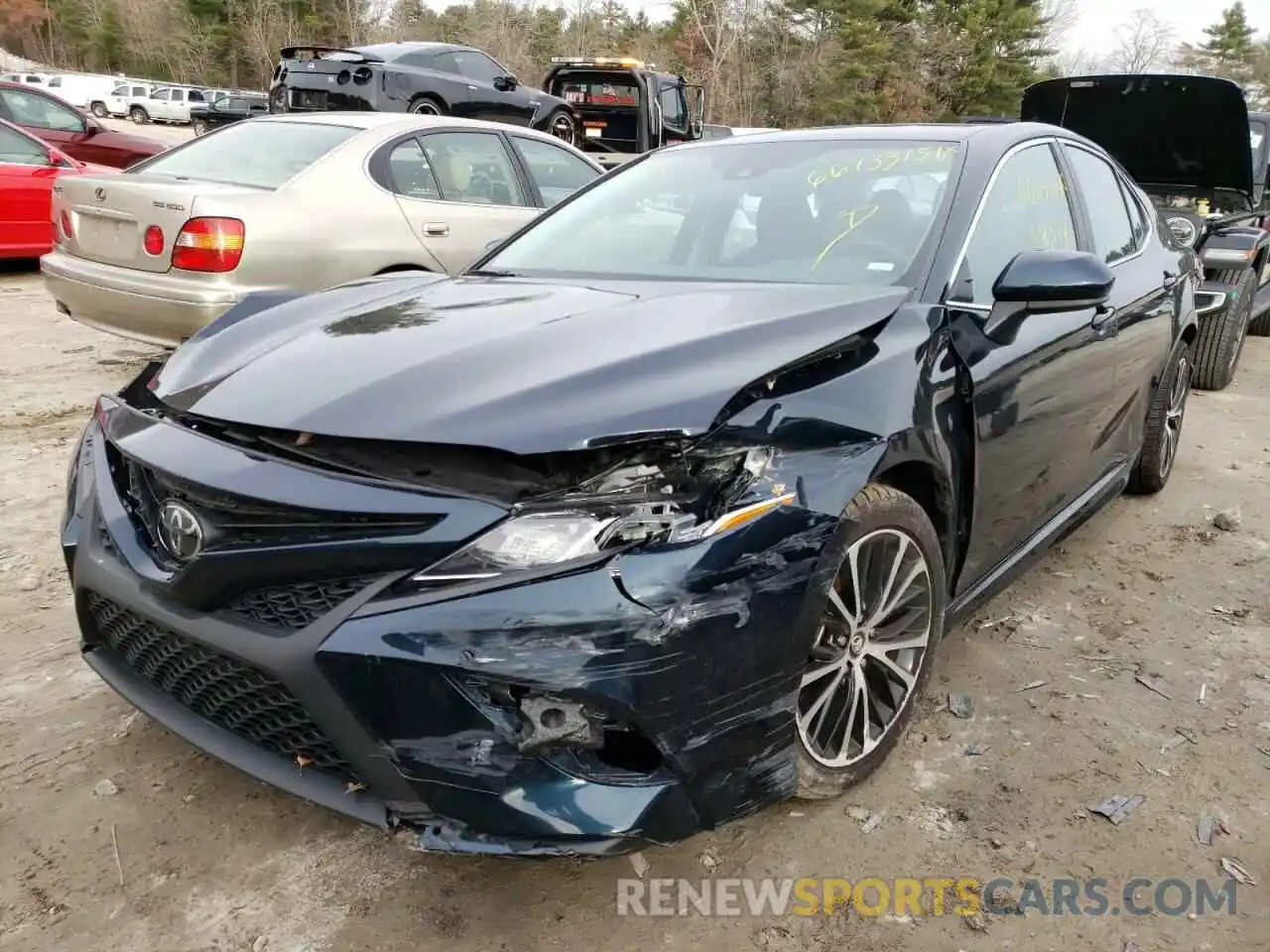 2 Photograph of a damaged car 4T1G11AK3LU911479 TOYOTA CAMRY 2020