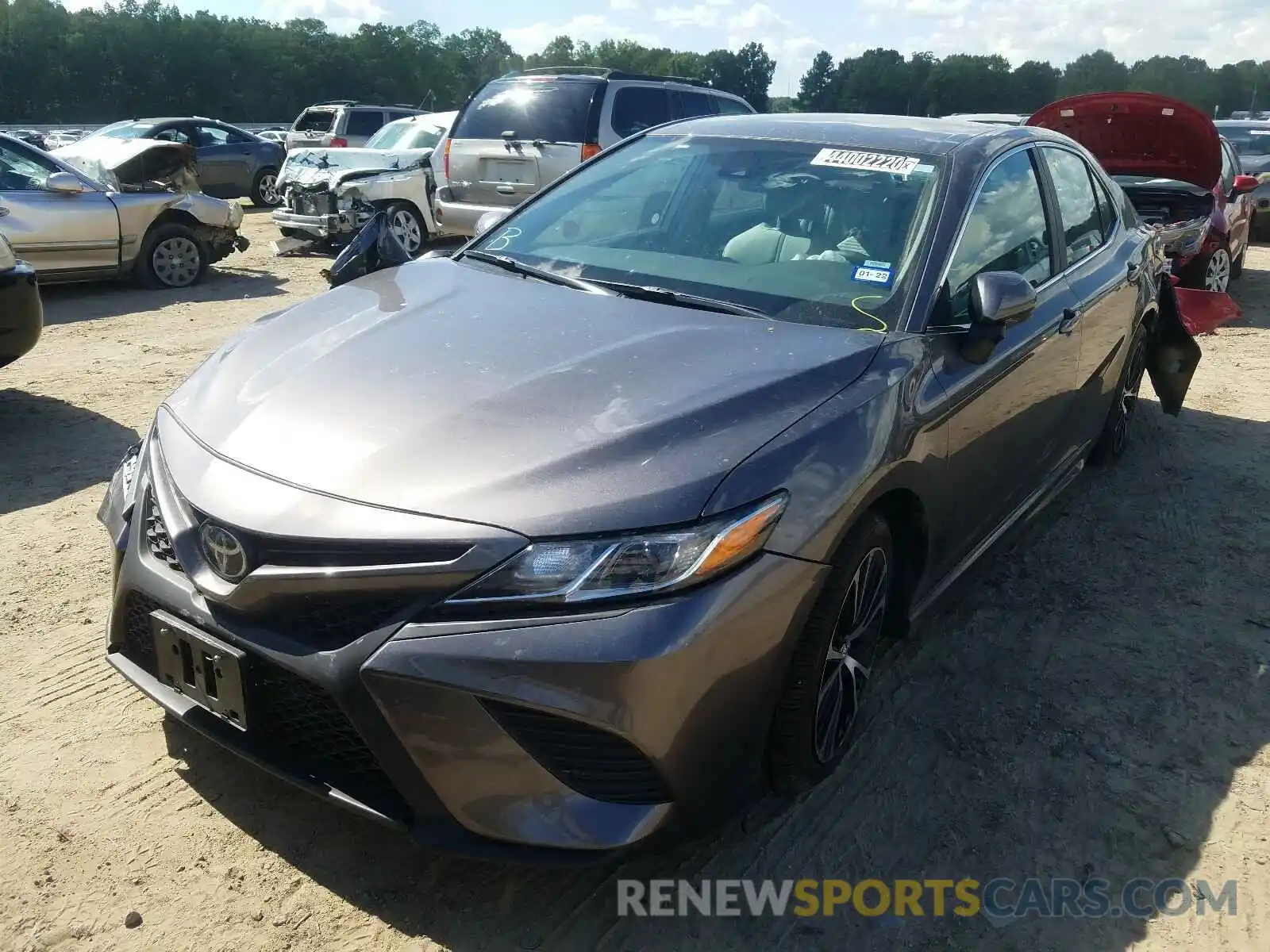 2 Photograph of a damaged car 4T1G11AK3LU930565 TOYOTA CAMRY 2020