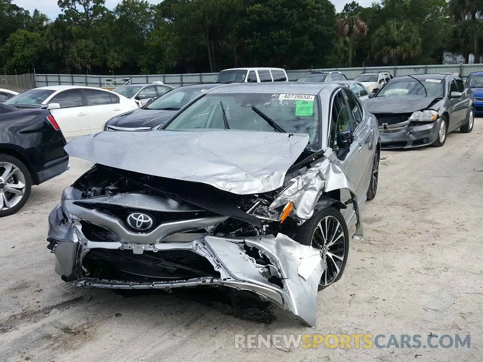 9 Photograph of a damaged car 4T1G11AK3LU933739 TOYOTA CAMRY 2020