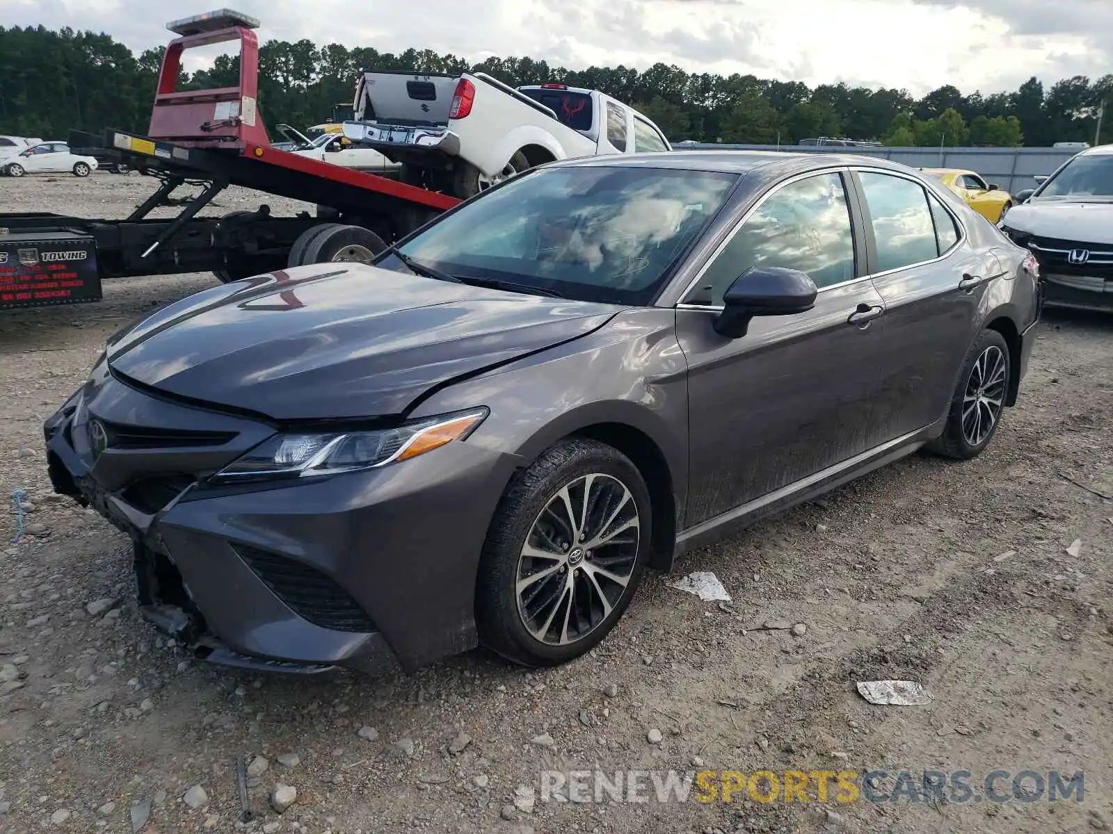 2 Photograph of a damaged car 4T1G11AK3LU934759 TOYOTA CAMRY 2020