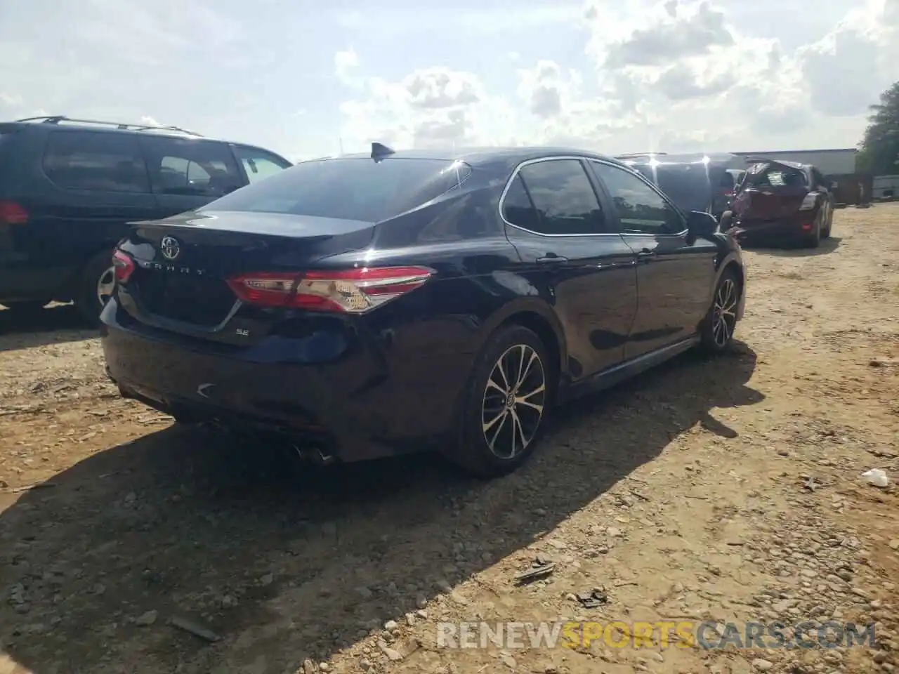 4 Photograph of a damaged car 4T1G11AK3LU935023 TOYOTA CAMRY 2020