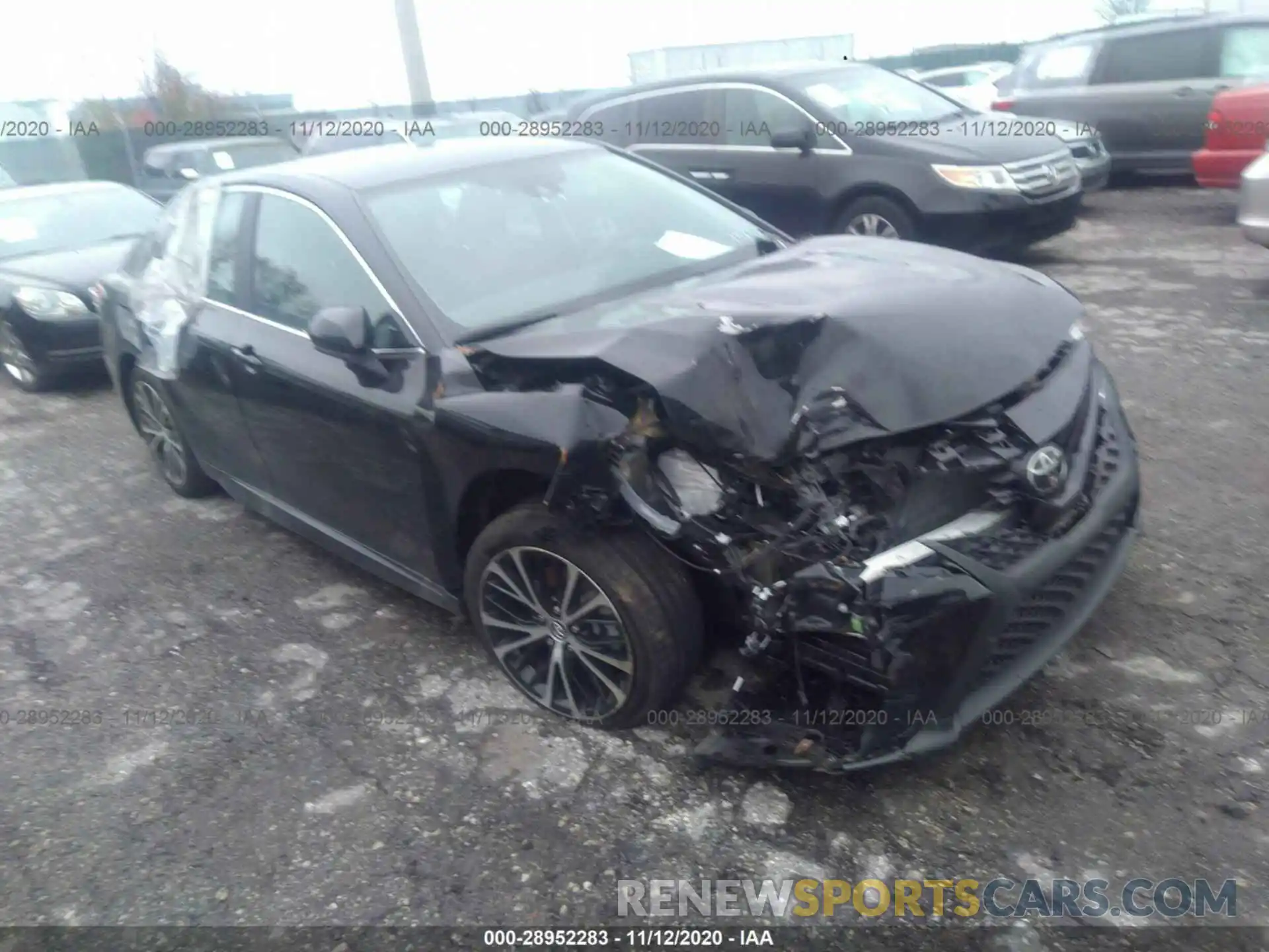 1 Photograph of a damaged car 4T1G11AK3LU937113 TOYOTA CAMRY 2020