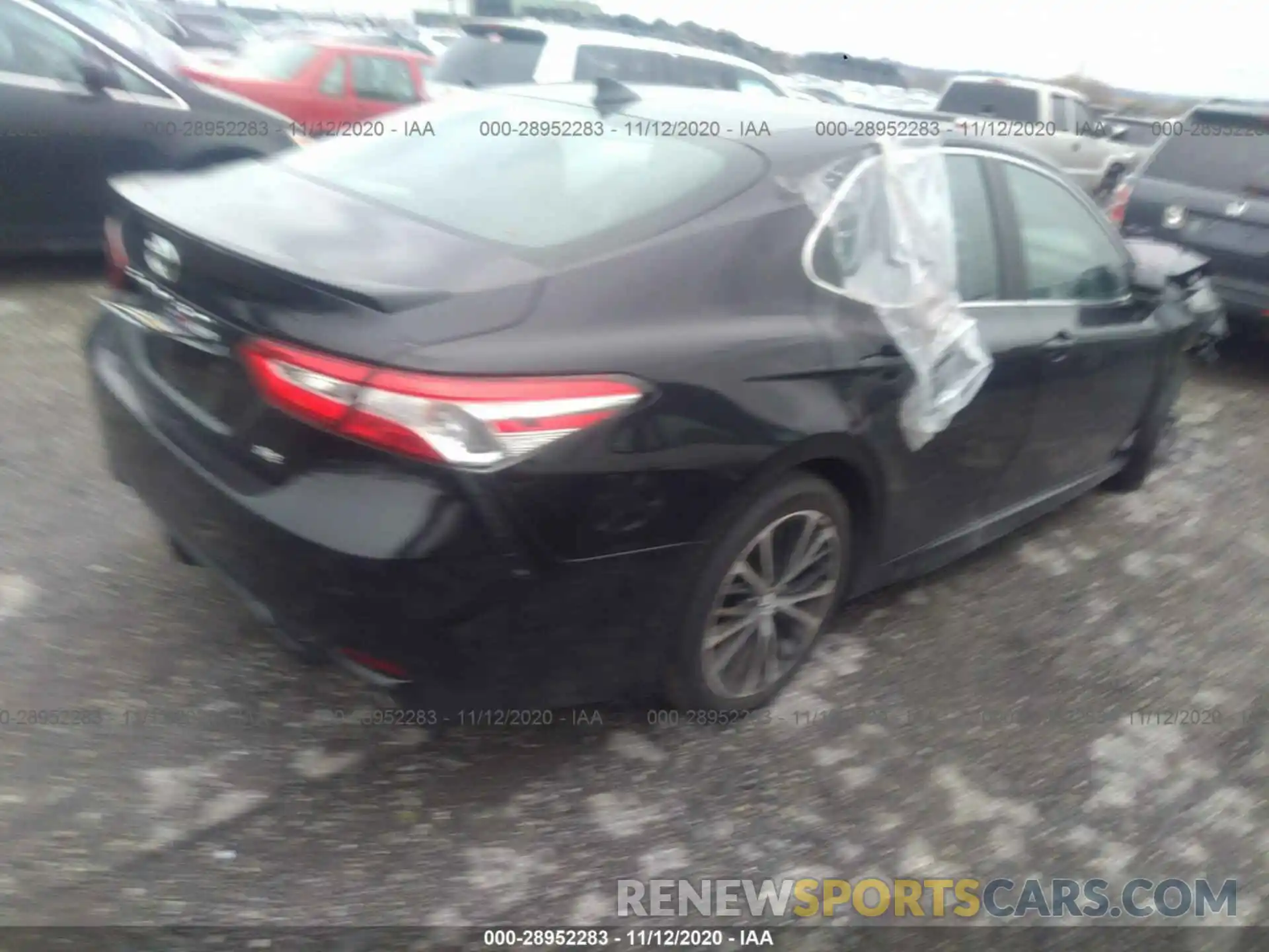 4 Photograph of a damaged car 4T1G11AK3LU937113 TOYOTA CAMRY 2020